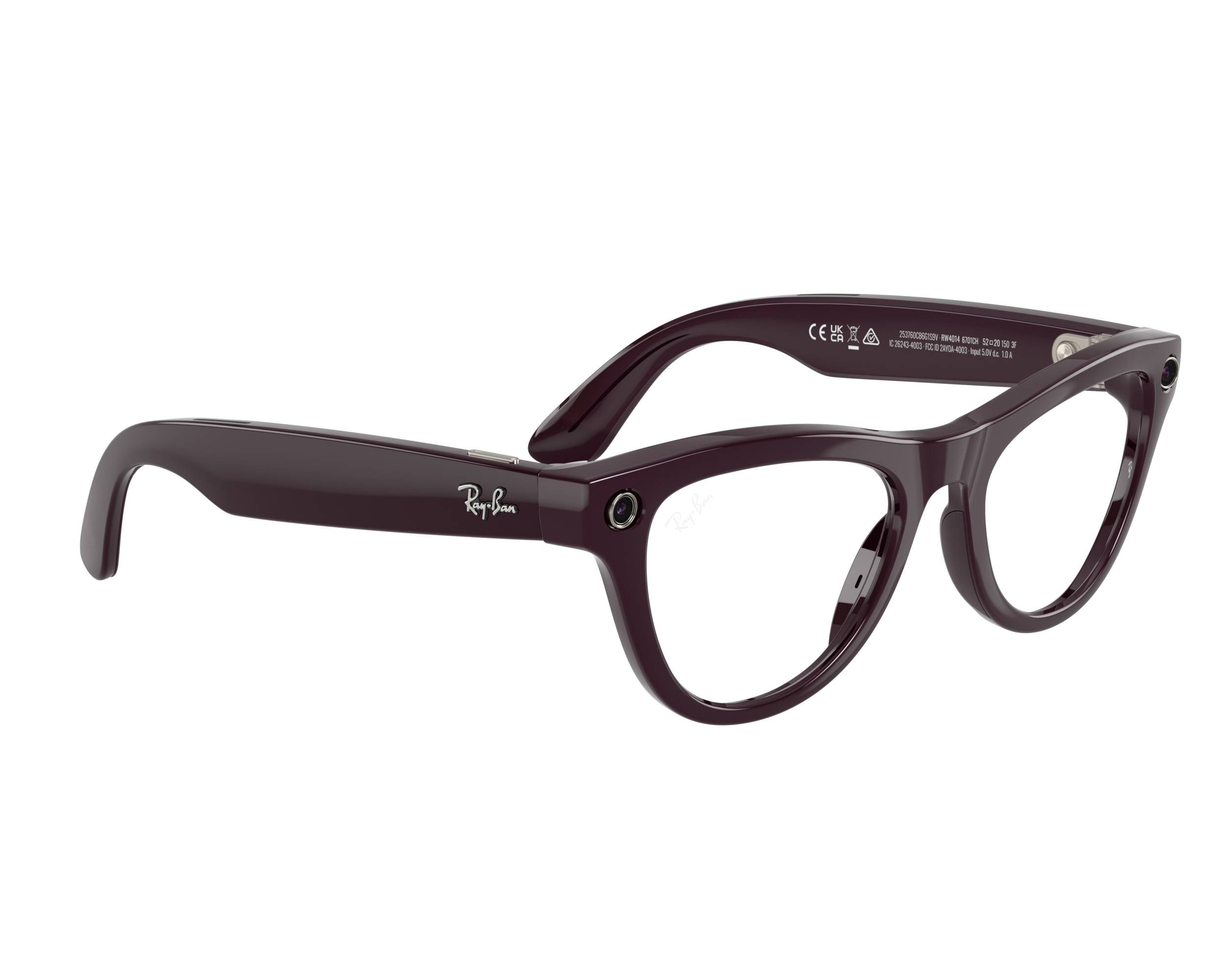 Ray-Ban Meta RW4014 6701CH 52-20 Purple  360-Grad-Ansicht 5