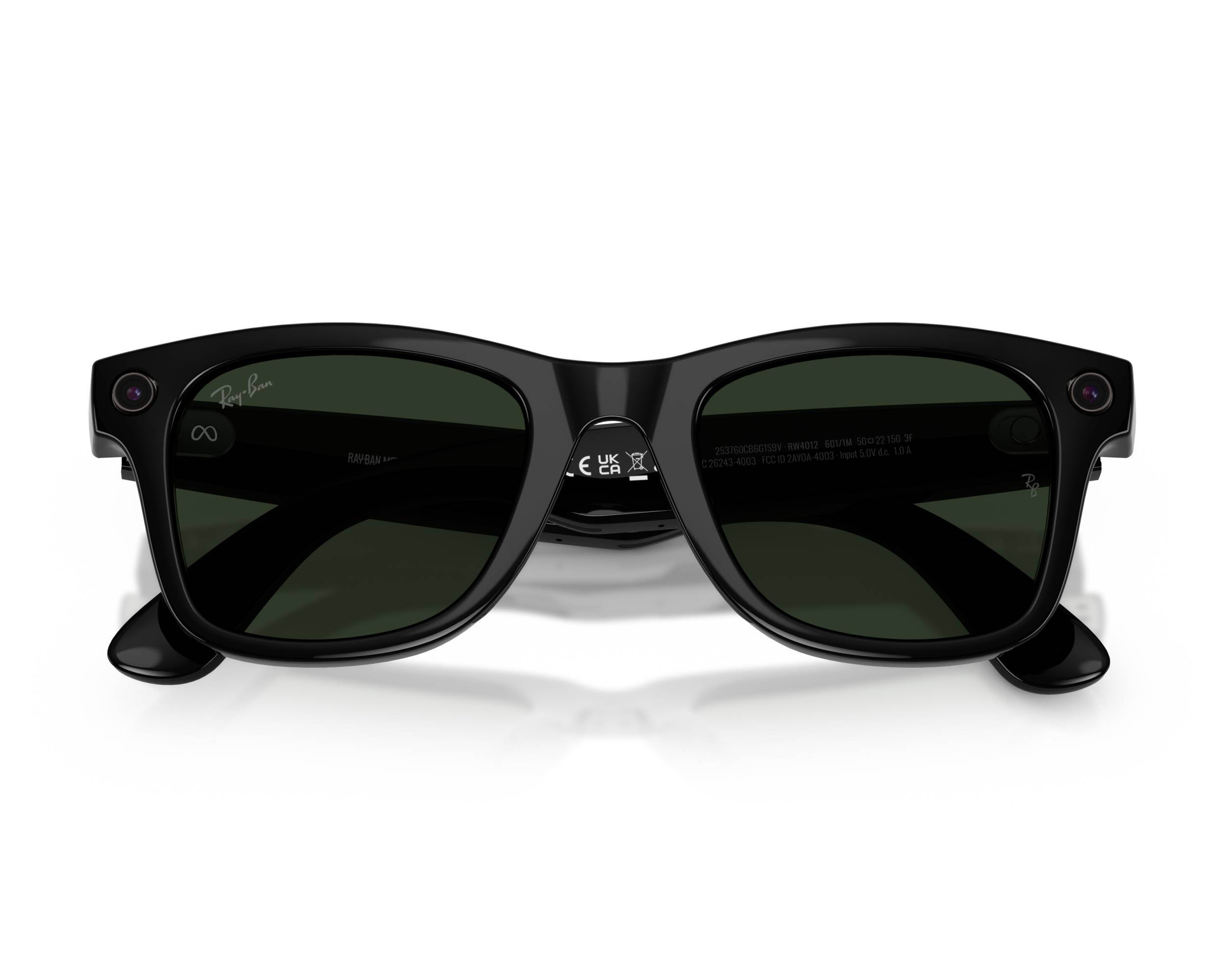 Ray-Ban Meta RW4012 601/1M 50-22 schwarz  360-Grad-Ansicht 6