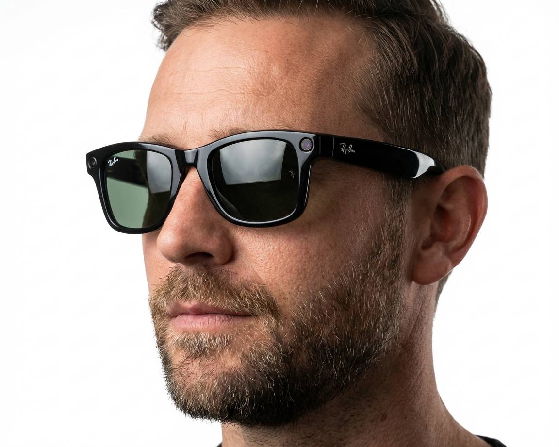 Ray-Ban Meta RW4012 601/71 50-22 schwarz  360-Grad-Ansicht 8