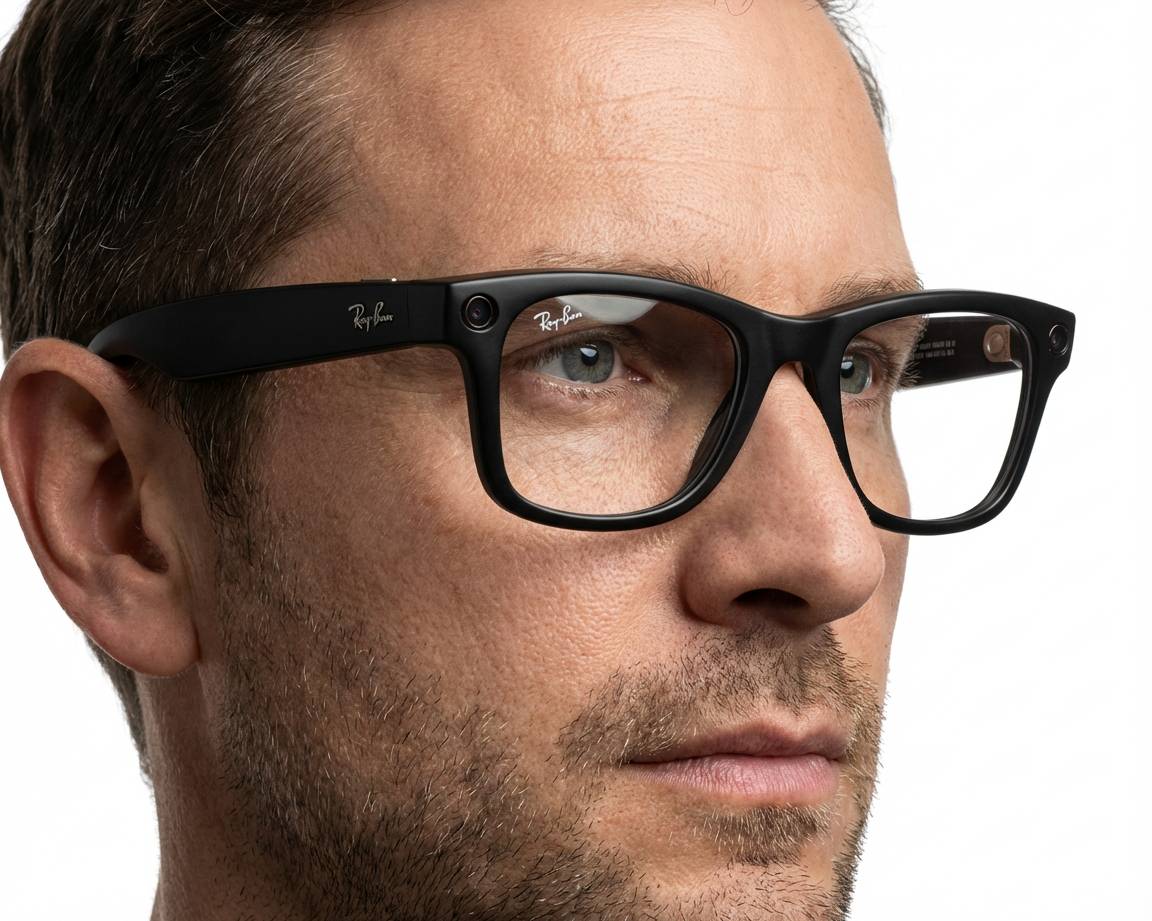 Ray-Ban Meta RW4012 601S1Z 50-22 Noir  360-Grad-Ansicht 11