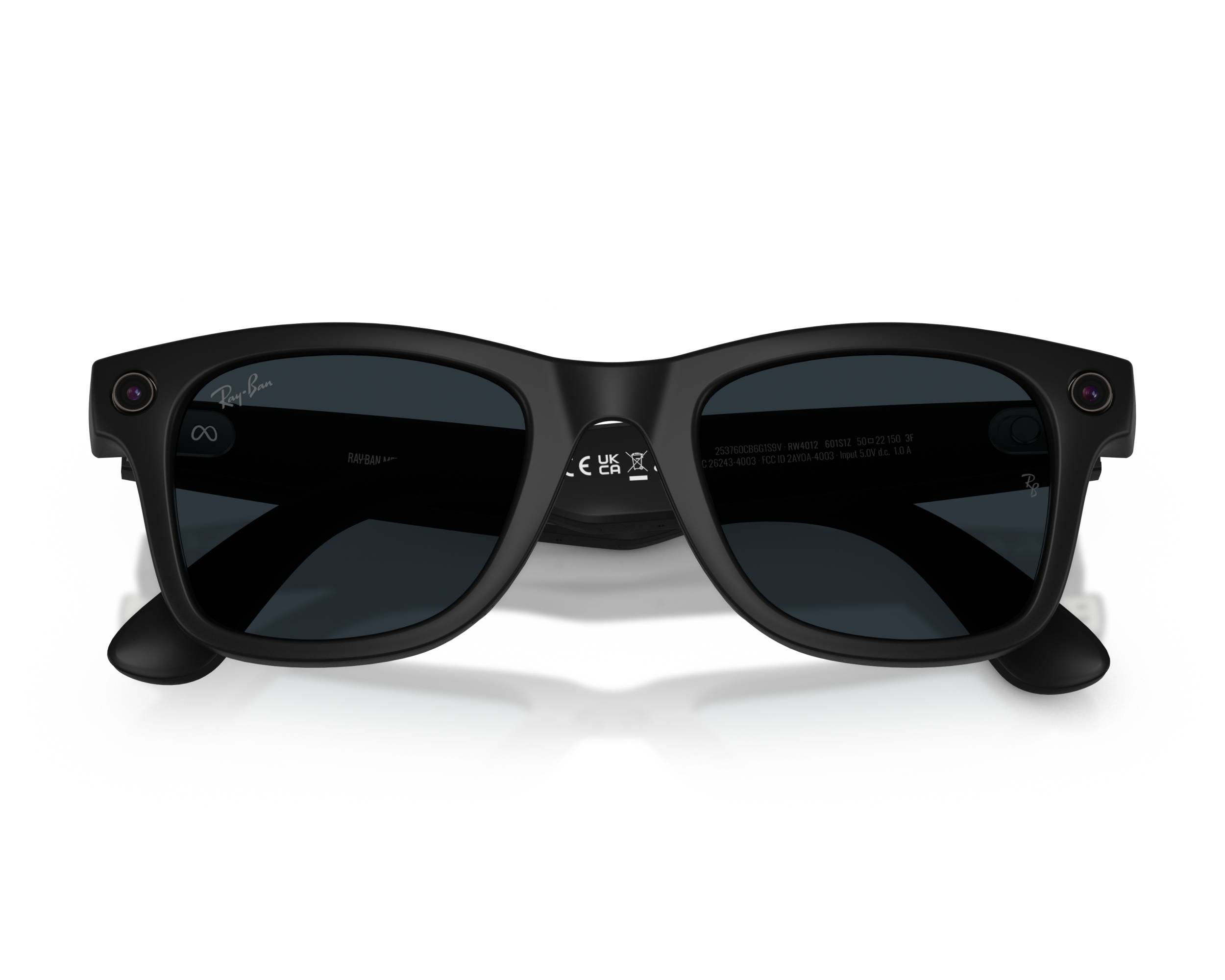 Ray-Ban Meta RW4012 601S1Z 50-22 Noir  360-Grad-Ansicht 9