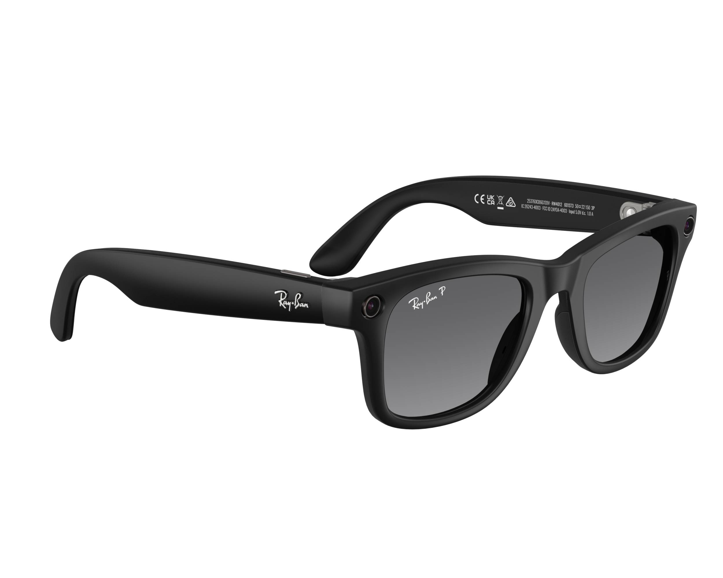 Ray-Ban Meta RW4012 601ST3 50-22 Noir  360-Grad-Ansicht 1