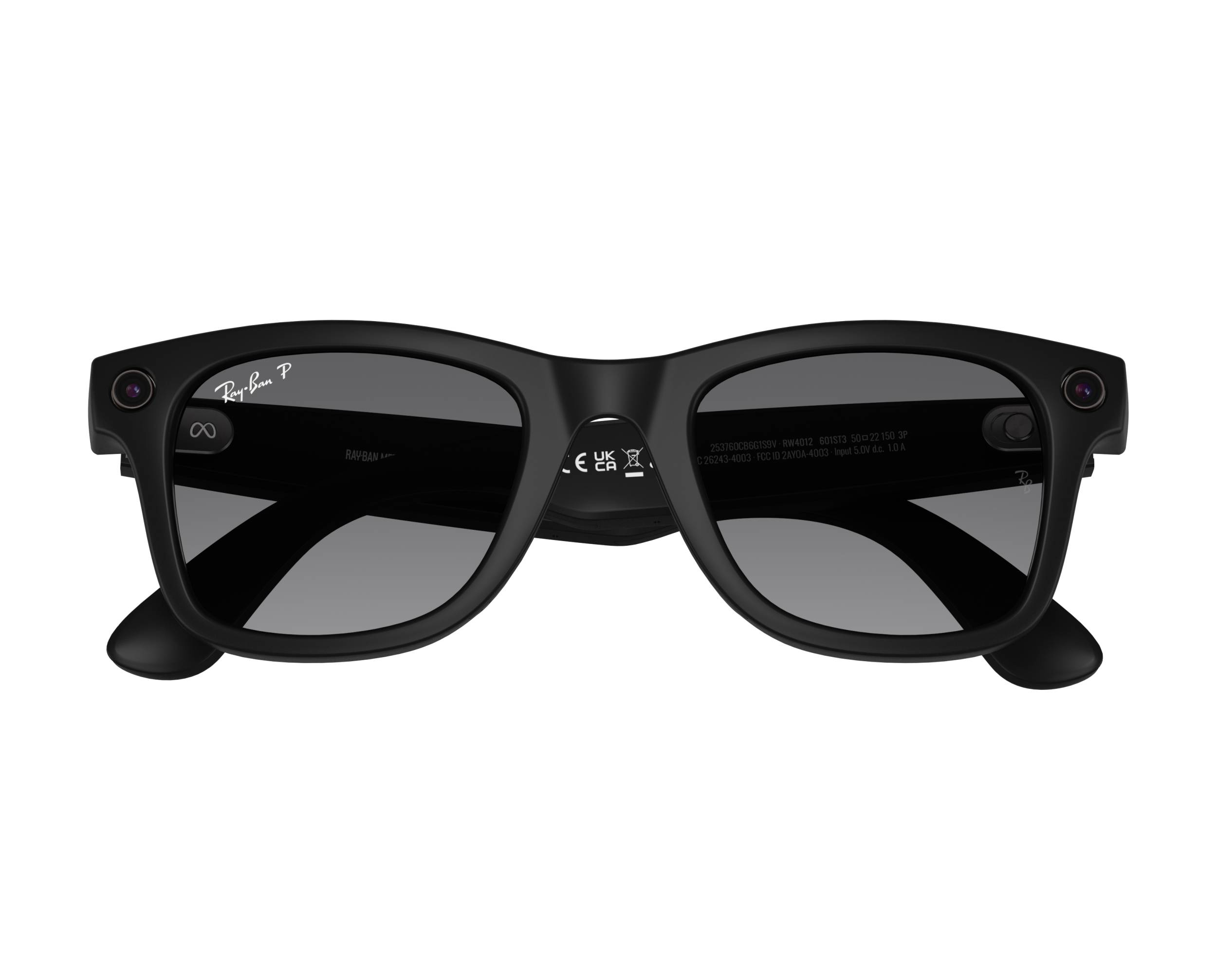 Ray-Ban Meta RW4012 601ST3 50-22 Noir  360-Grad-Ansicht 5