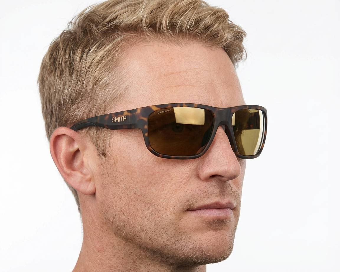 Smith Optics ARVO B0Q/QE 61-16 havana gelbfarben 360-Grad-Ansicht 6
