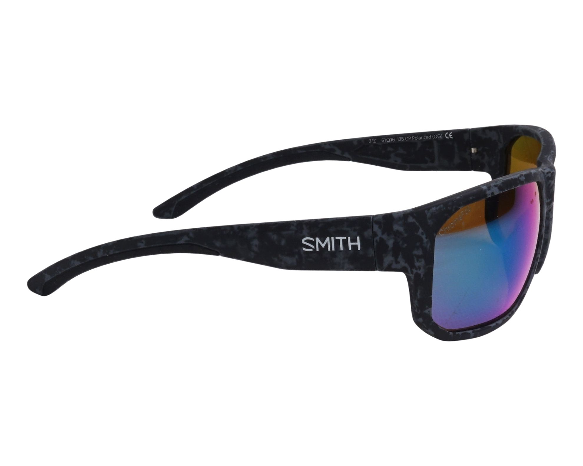 Smith Optics ARVO UHX/QG 61-16 grau schwarz Profilansicht