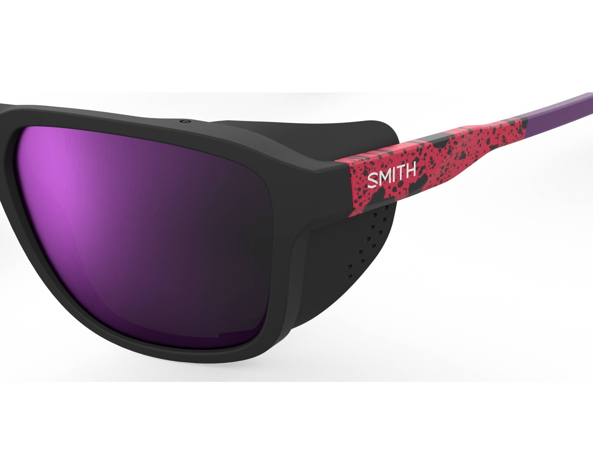 Smith Optics EMBARK H1T/DF 58-16 rot schwarz Seitenansicht