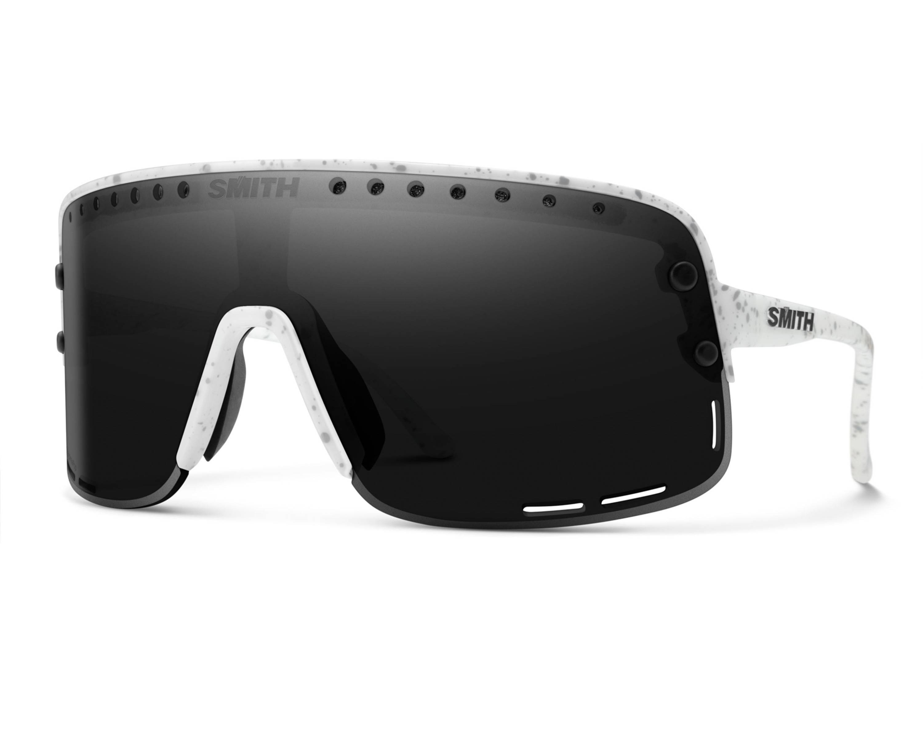 Smith Optics ULTRALITE 6YX/1C - weiß schwarz Vorderansicht
