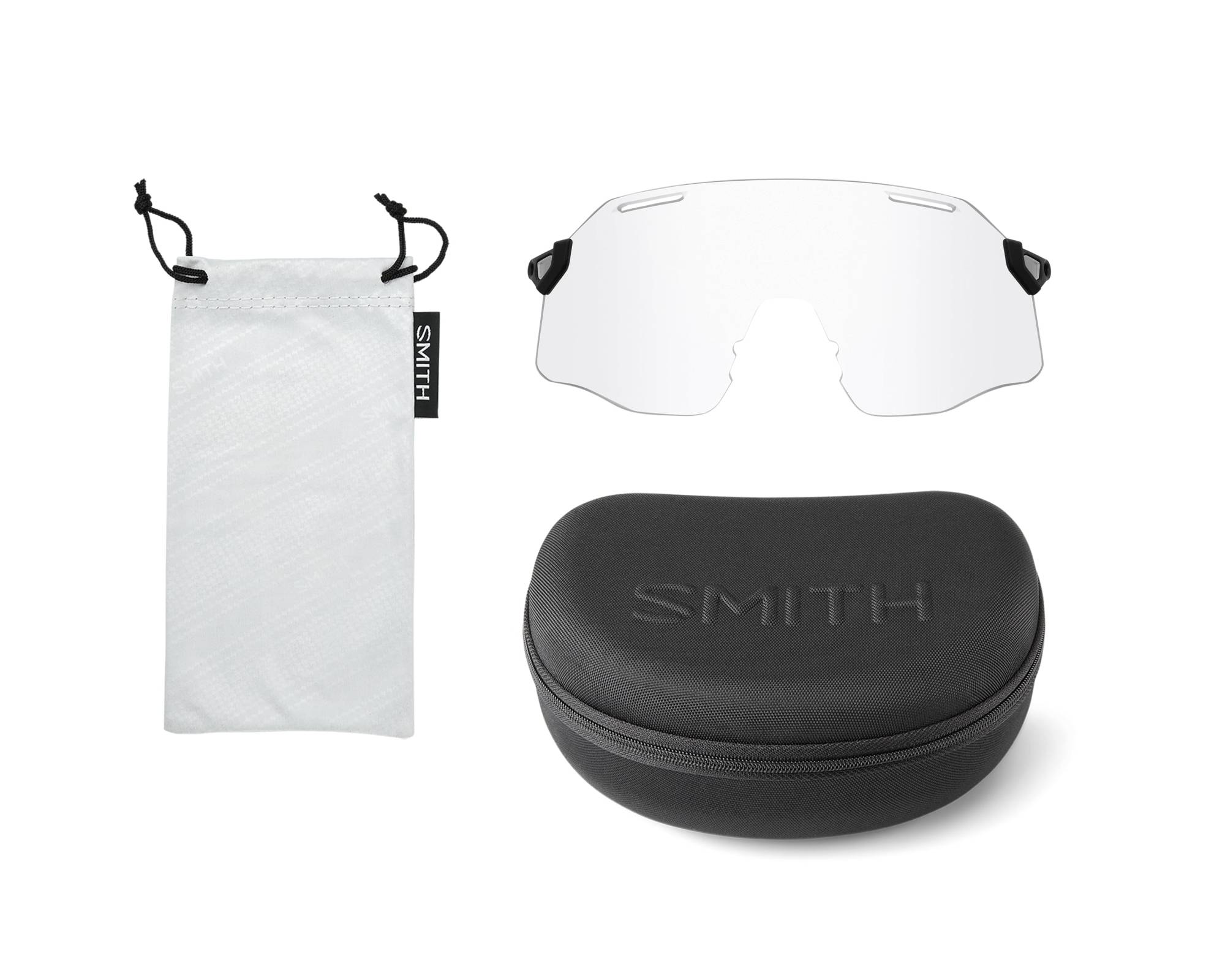 Smith Optics VERT 807/X6 - schwarz  Vorderansicht