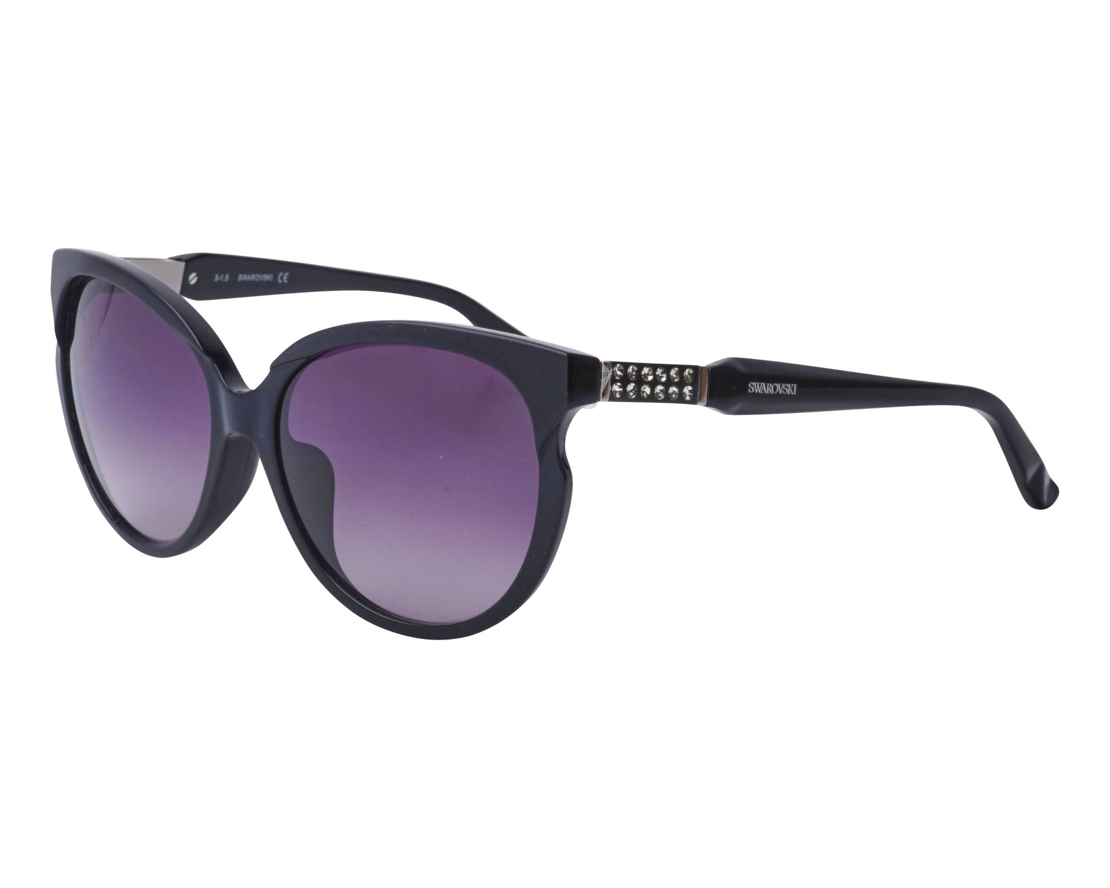 Swarovski SK-0081-F 05B 58-16 schwarz schwarz Profilansicht