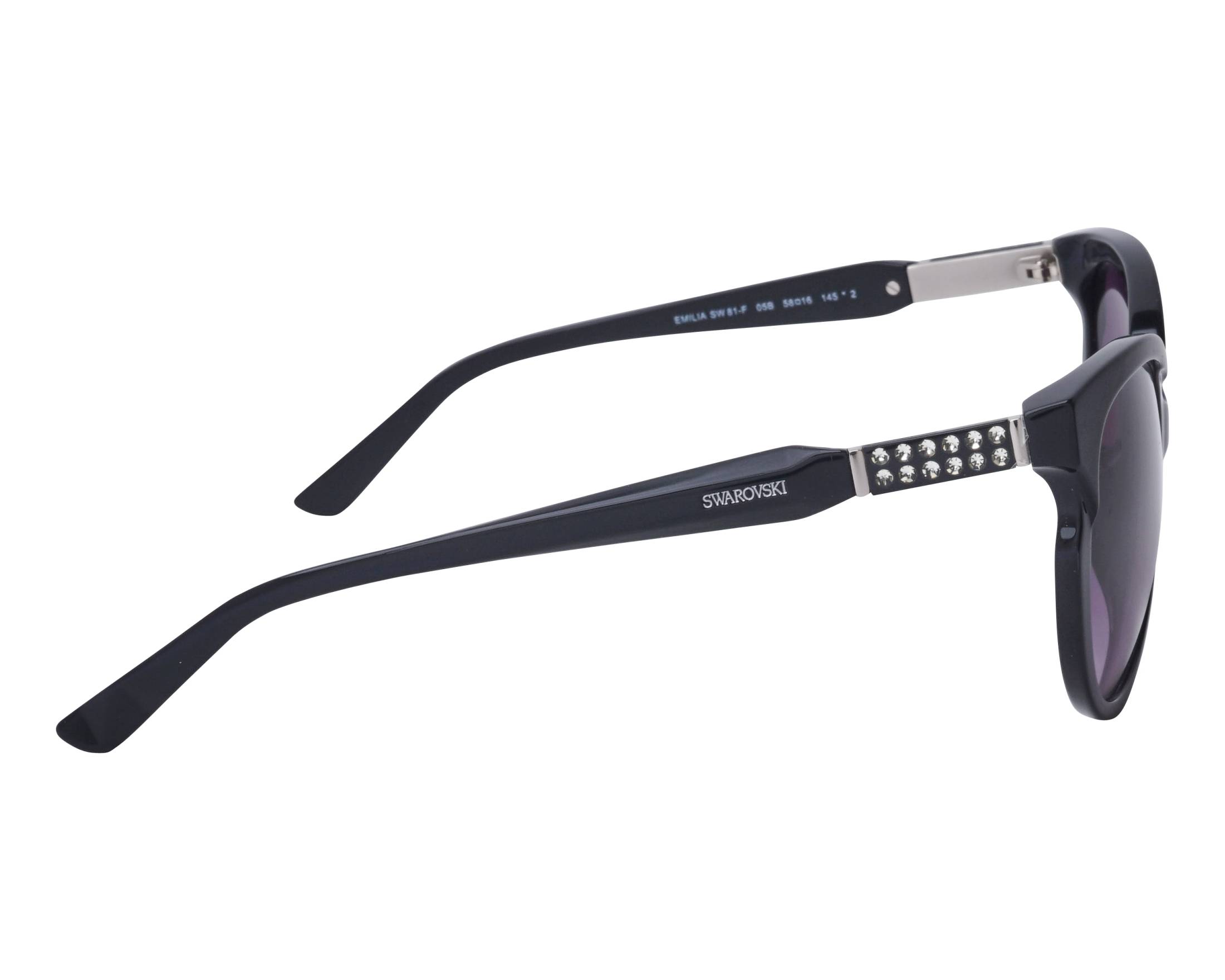 Swarovski SK-0081-F 05B 58-16 schwarz schwarz Seitenansicht