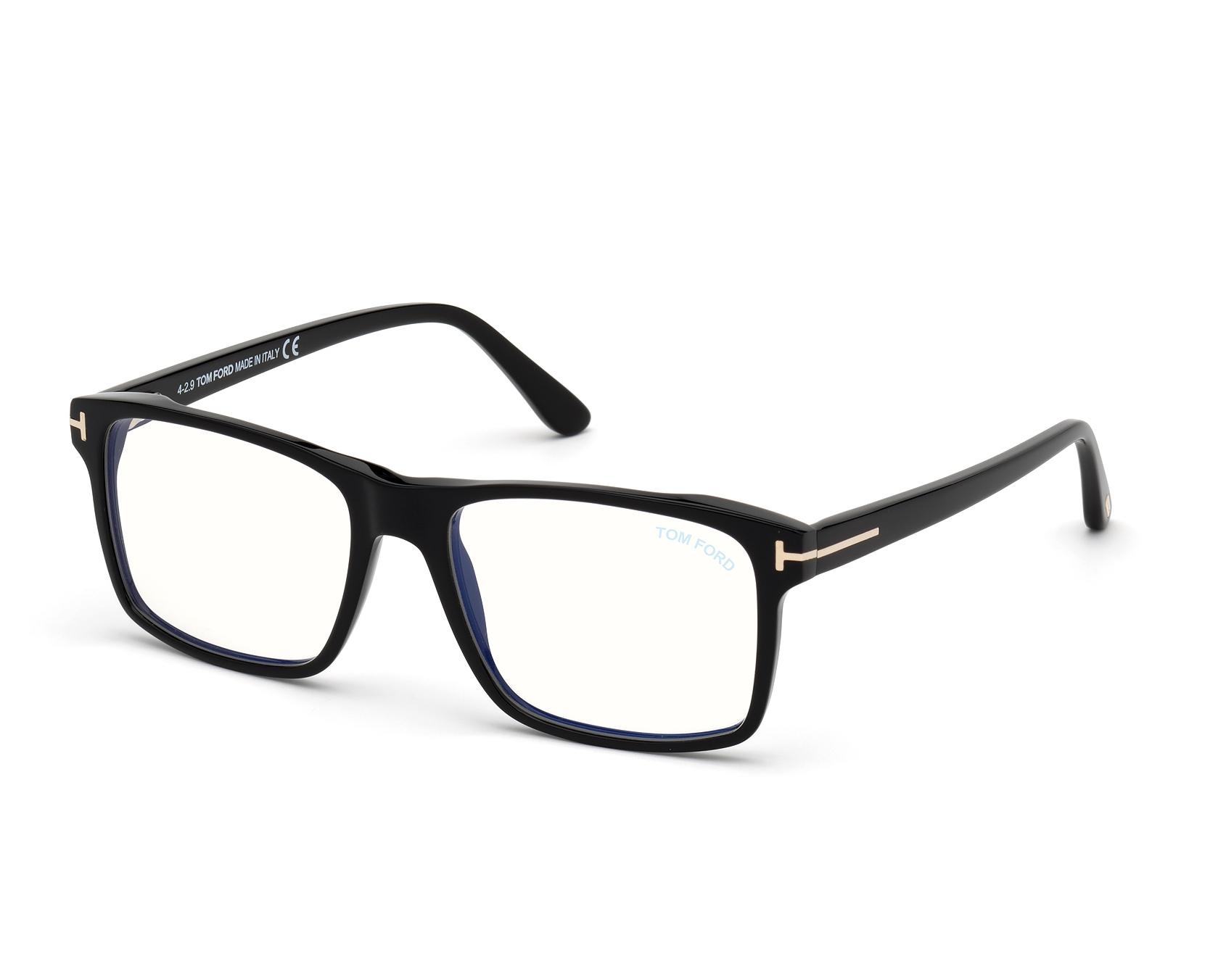 Tom Ford FT-5682-B-V 001 54-17 Black  360-Grad-Ansicht 1