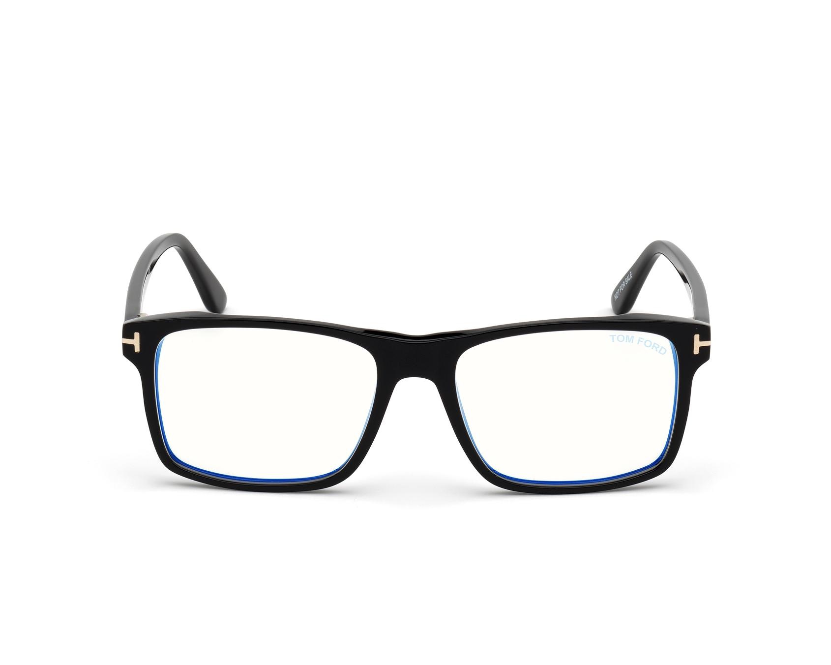 Tom Ford FT-5682-B-V 001 54-17 Black  360-Grad-Ansicht 3