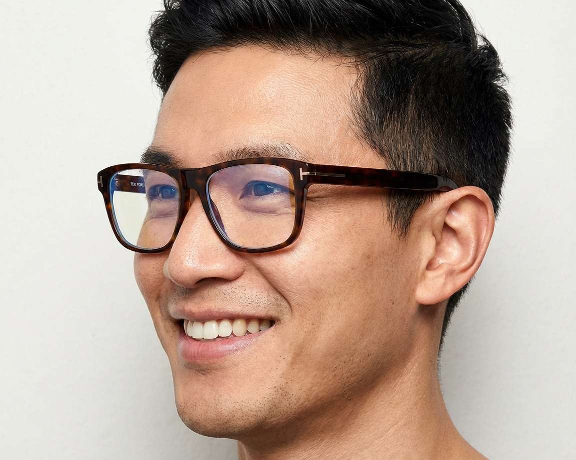 Tom Ford FT-5902-B-V 052 54-17 Havane  andere Ansicht