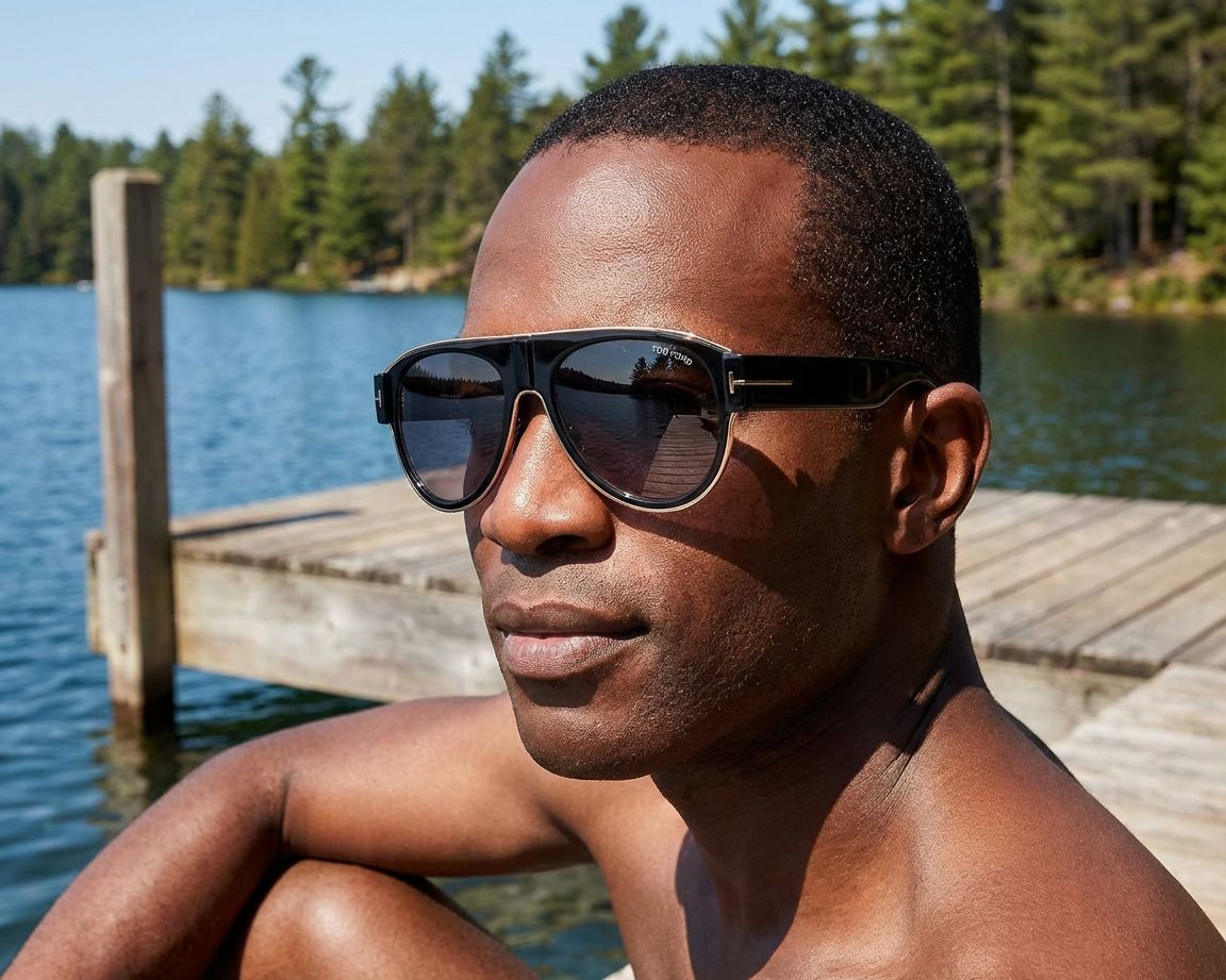 Tom Ford FT-1074-S 01C 58-18 schwarz gold andere Ansicht