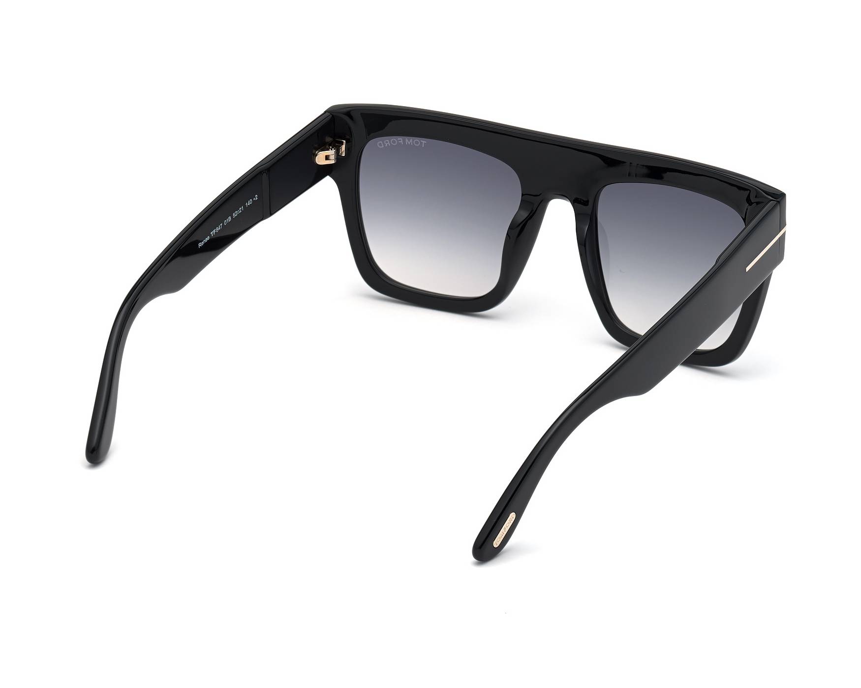 Tom Ford TF-847 01B 52-21 schwarz  360-Grad-Ansicht 5