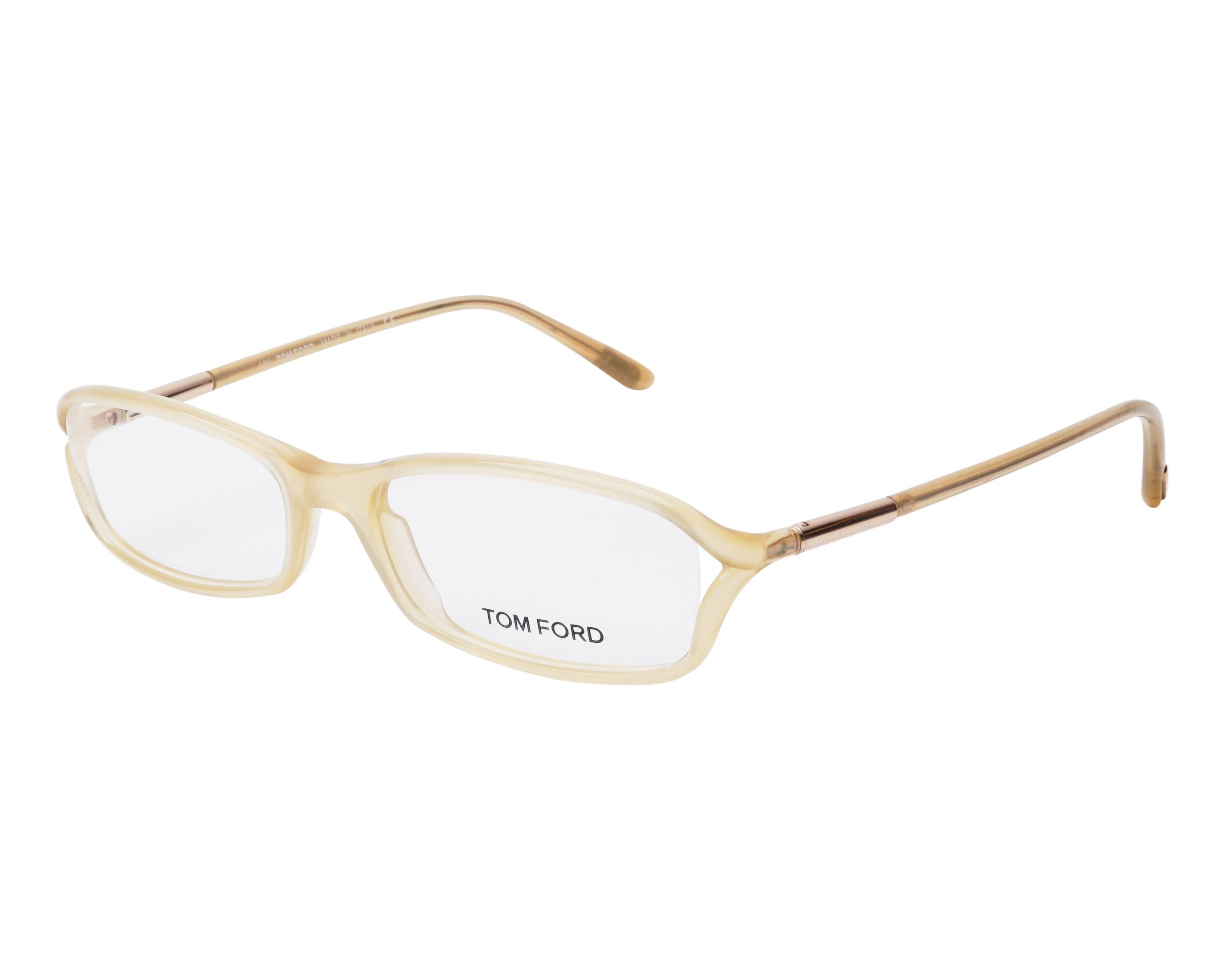 Tom Ford TF-5019 467 52-16 beige gold Profilansicht