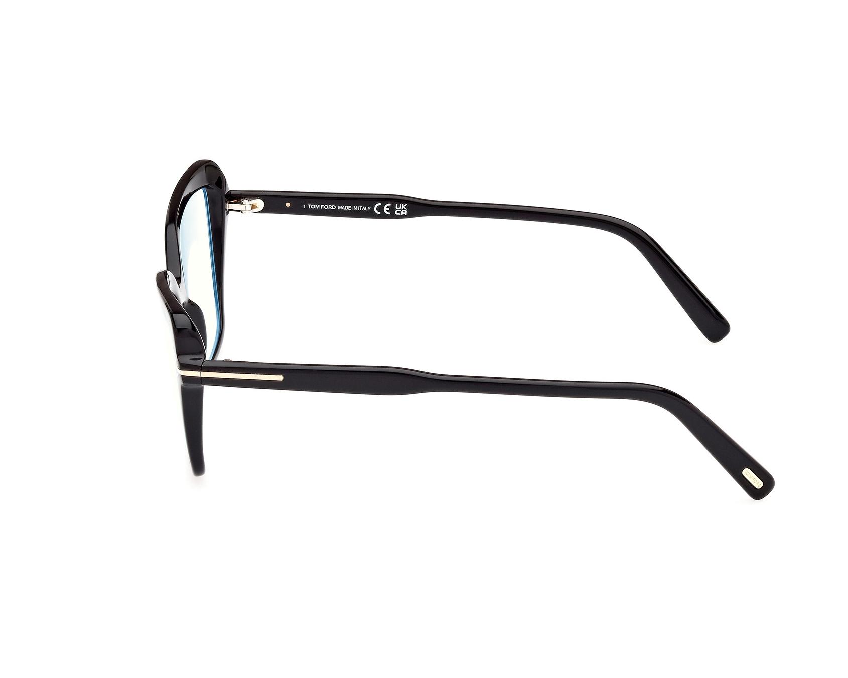 Tom Ford TF-5948 001 55-15 Noir  Vorderansicht