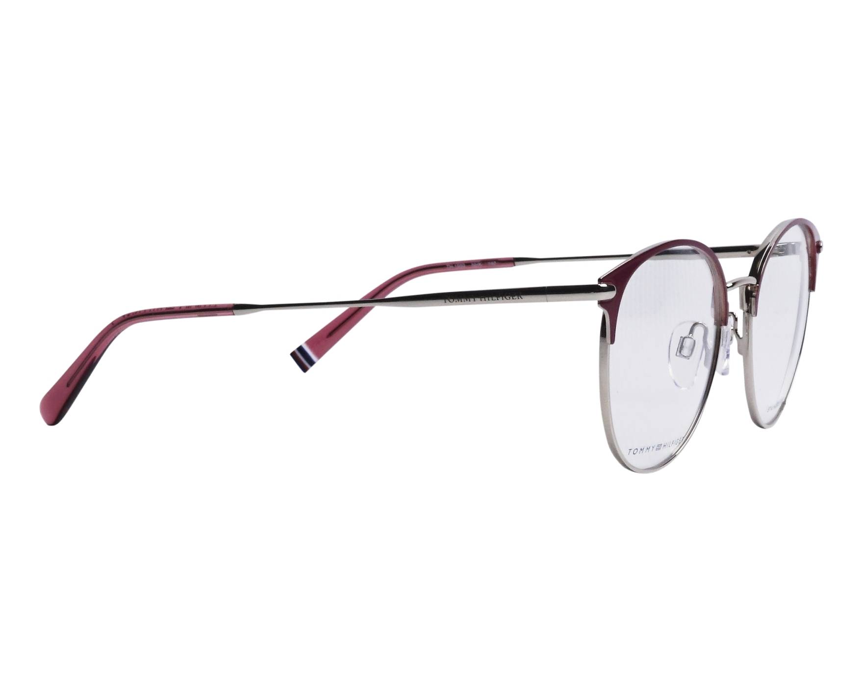 Tommy Hilfiger TH-1959 NHK - bordeaux silber Seitenansicht