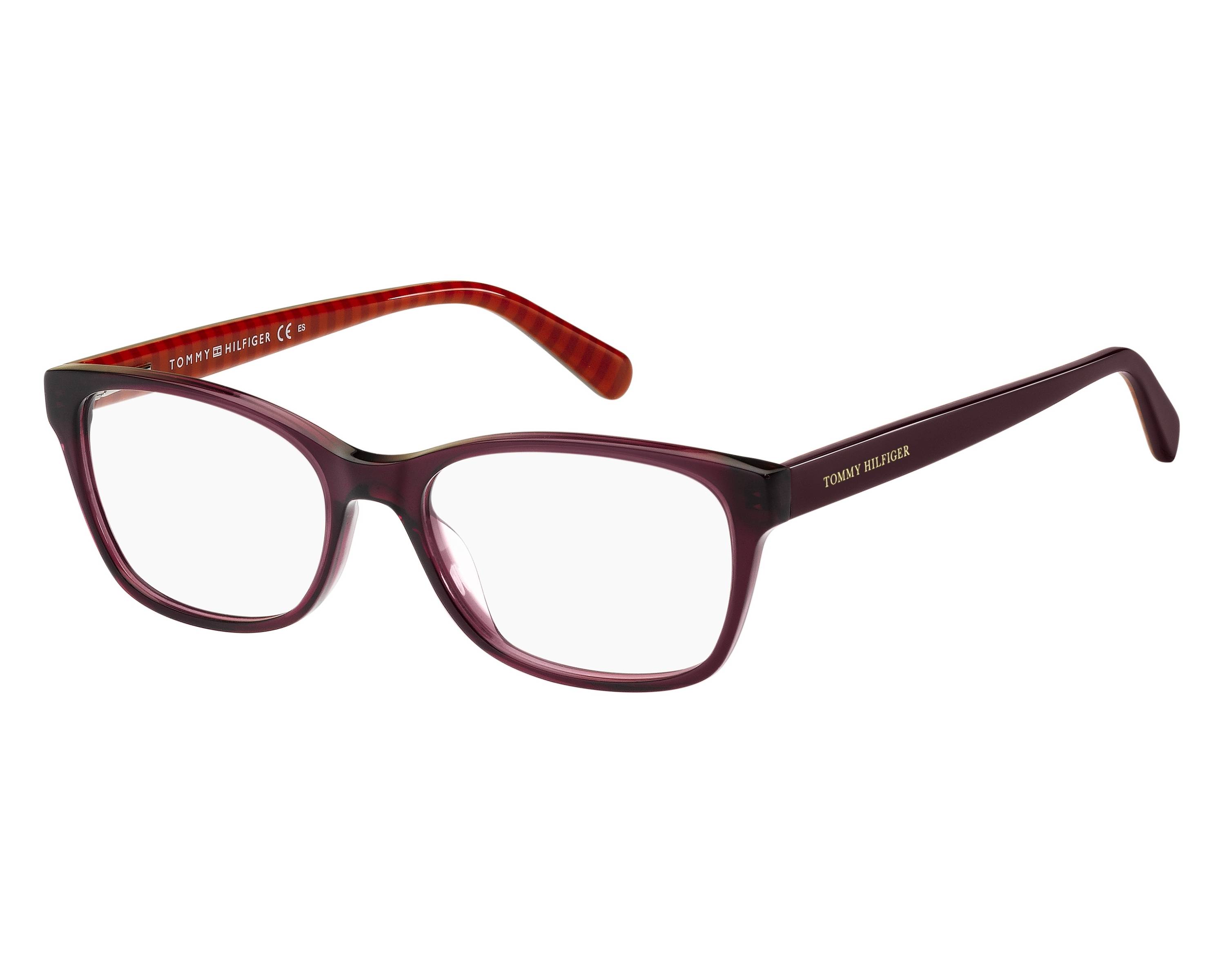 Tommy Hilfiger TH-2008 WA6 - burgundy rot 360-Grad-Ansicht 1