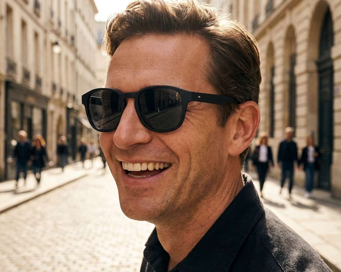 Tommy Hilfiger TH-2085-CS 003/M9 50-19 schwarz  360-Grad-Ansicht 7