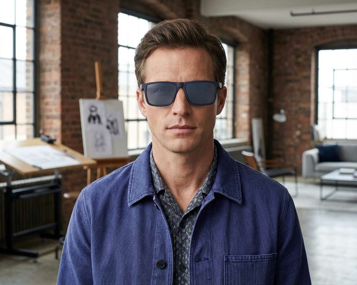 Tommy Hilfiger TH-2086-CS FLL/C3 56-15 Azul  360-Grad-Ansicht 7