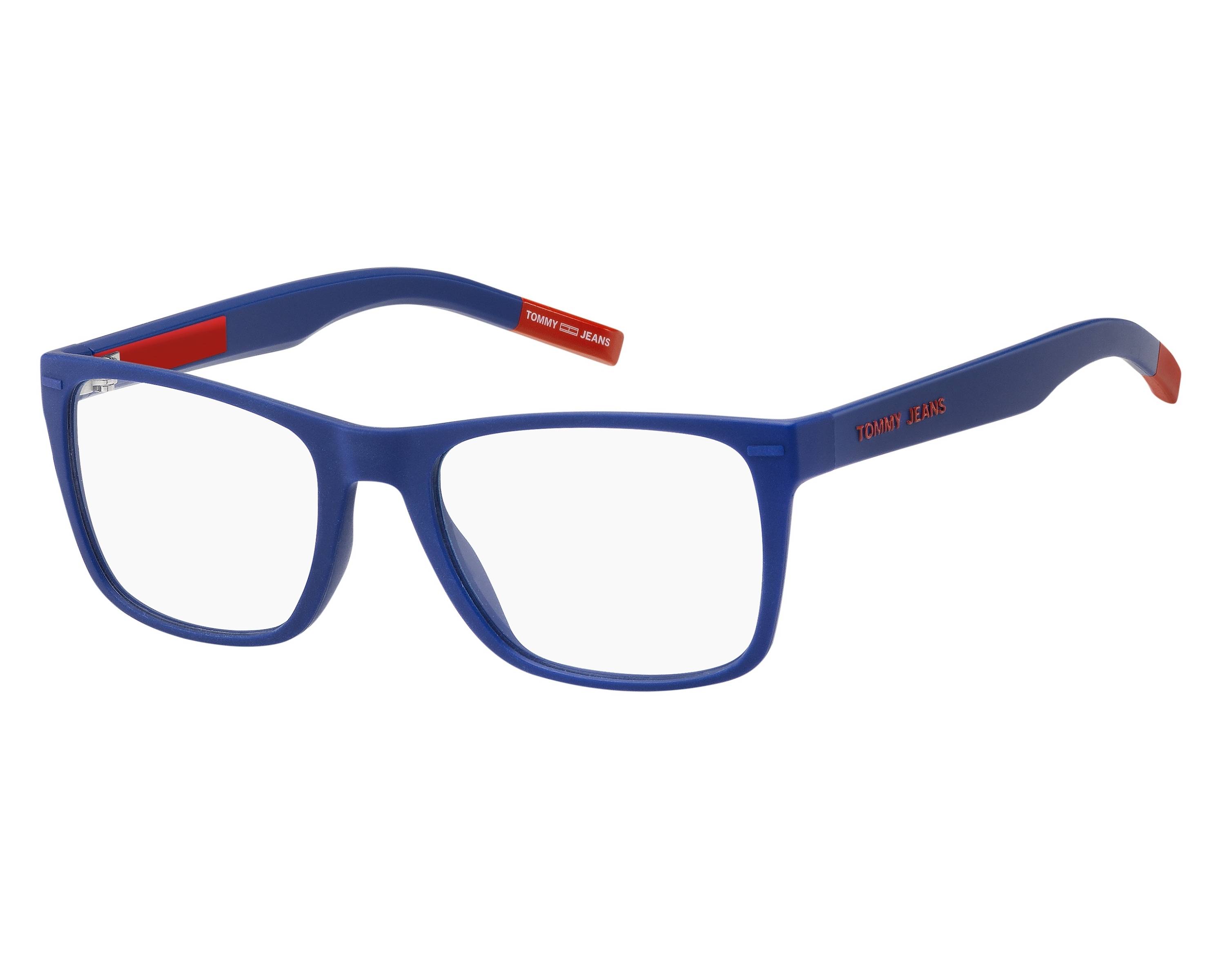 Tommy Hilfiger TJ-0045 8RU 52-19 blau orange 360-Grad-Ansicht 1