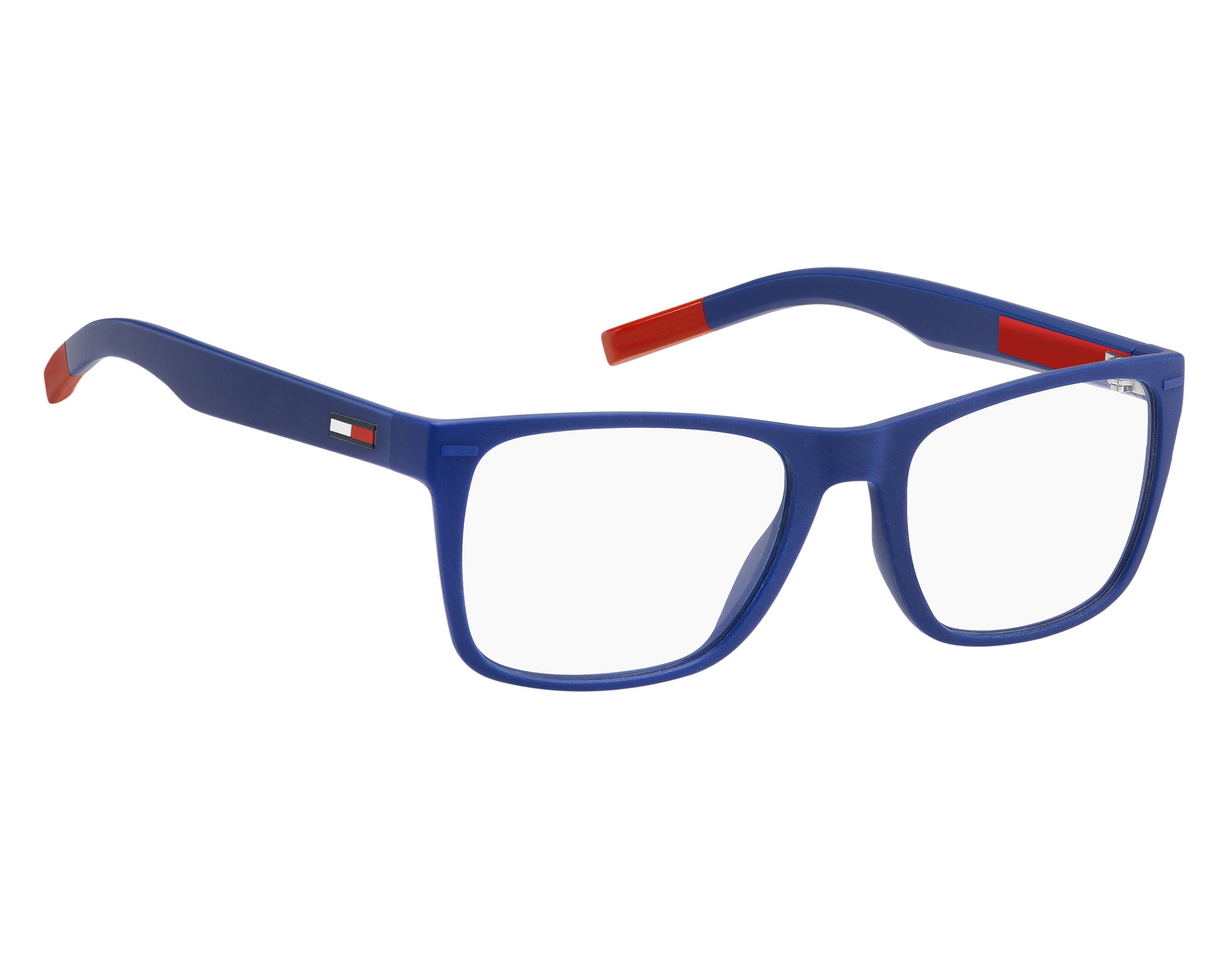 Tommy Hilfiger TJ-0045 8RU 52-19 blau orange 360-Grad-Ansicht 2