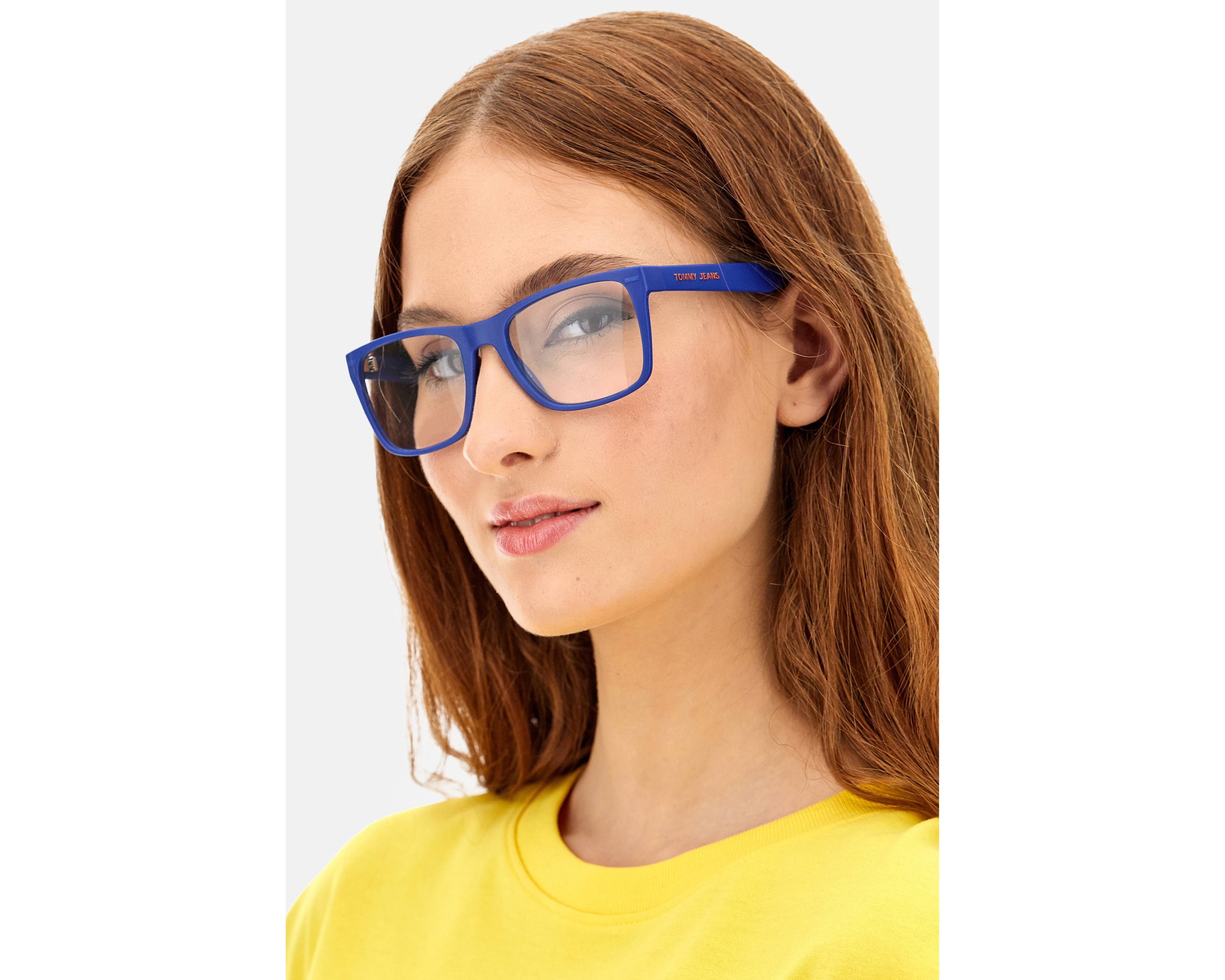 Tommy Hilfiger TJ-0045 8RU 52-19 blau orange 360-Grad-Ansicht 5