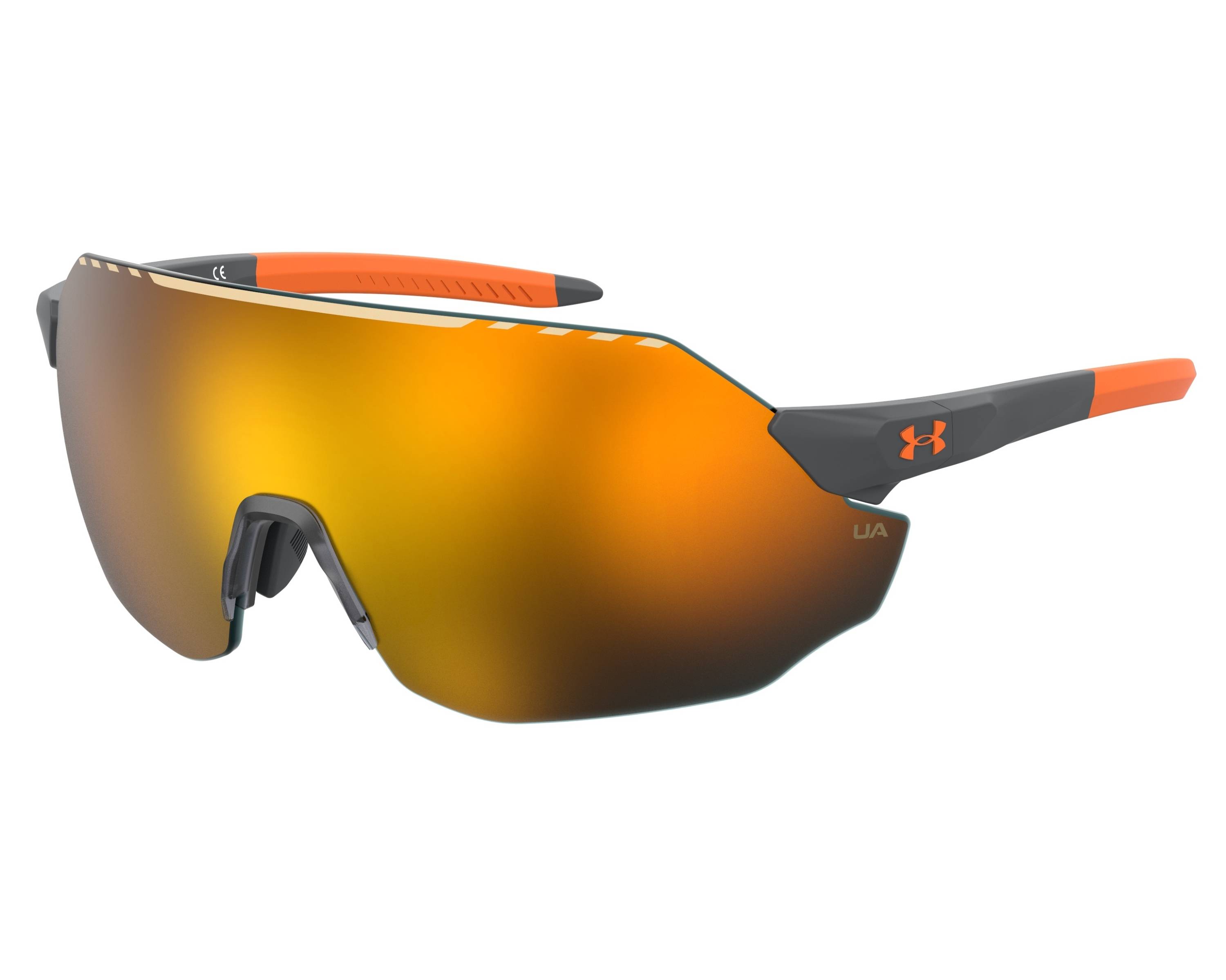 Under Armour UA-HALFTIME 2M8/50  - grau orange 360-Grad-Ansicht 1