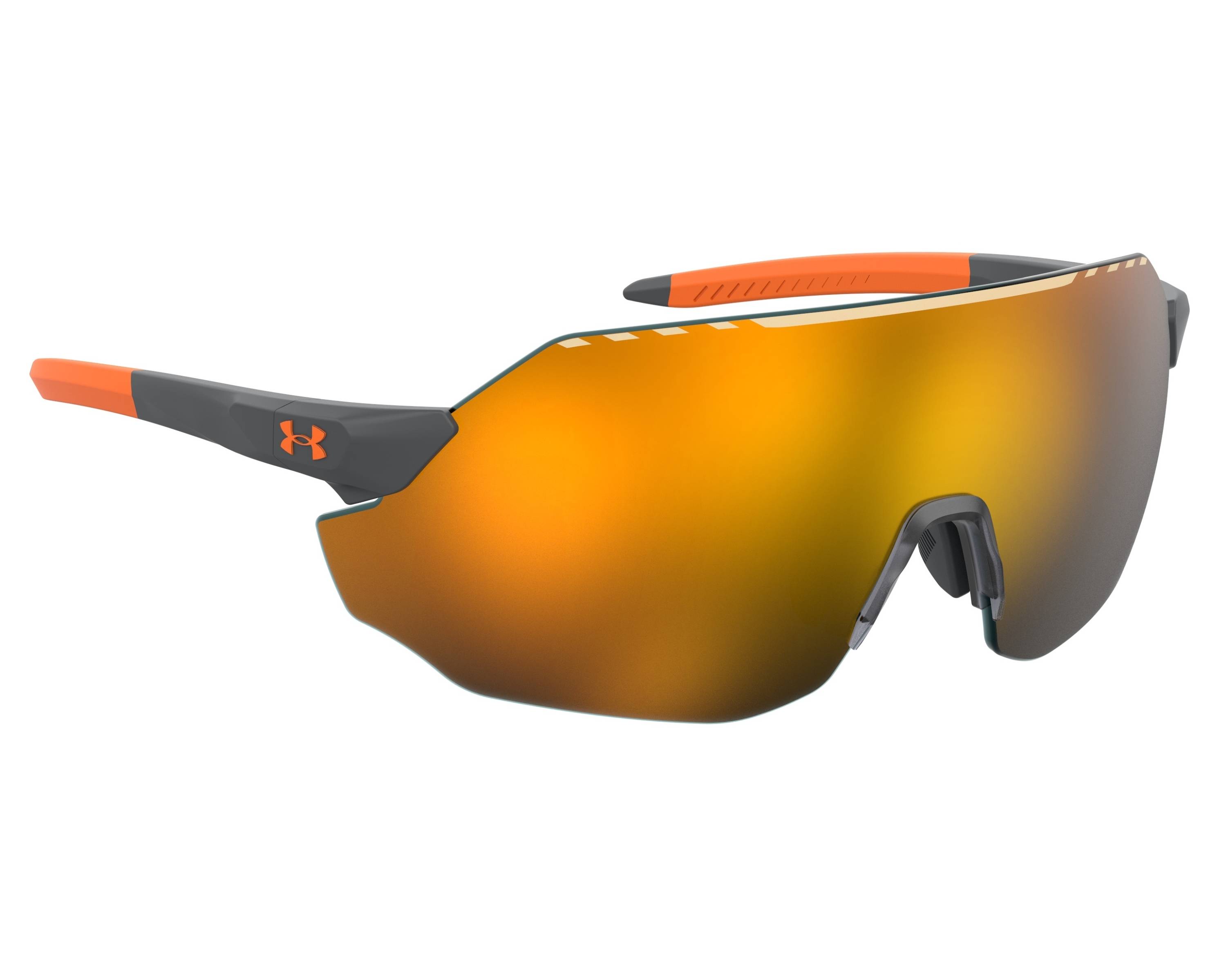 Under Armour UA-HALFTIME 2M8/50  - grau orange 360-Grad-Ansicht 2