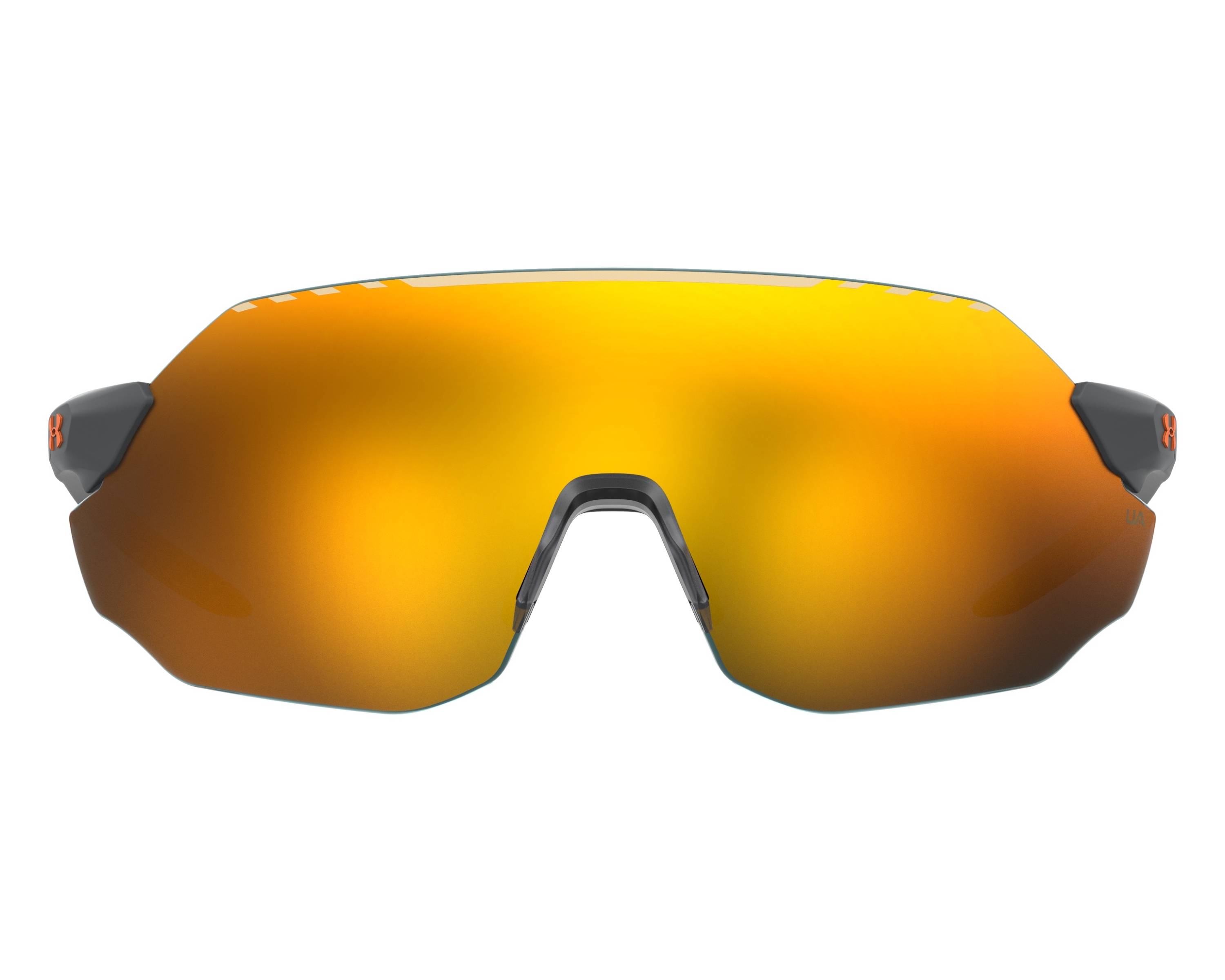 Under Armour UA-HALFTIME 2M8/50  - grau orange 360-Grad-Ansicht 3