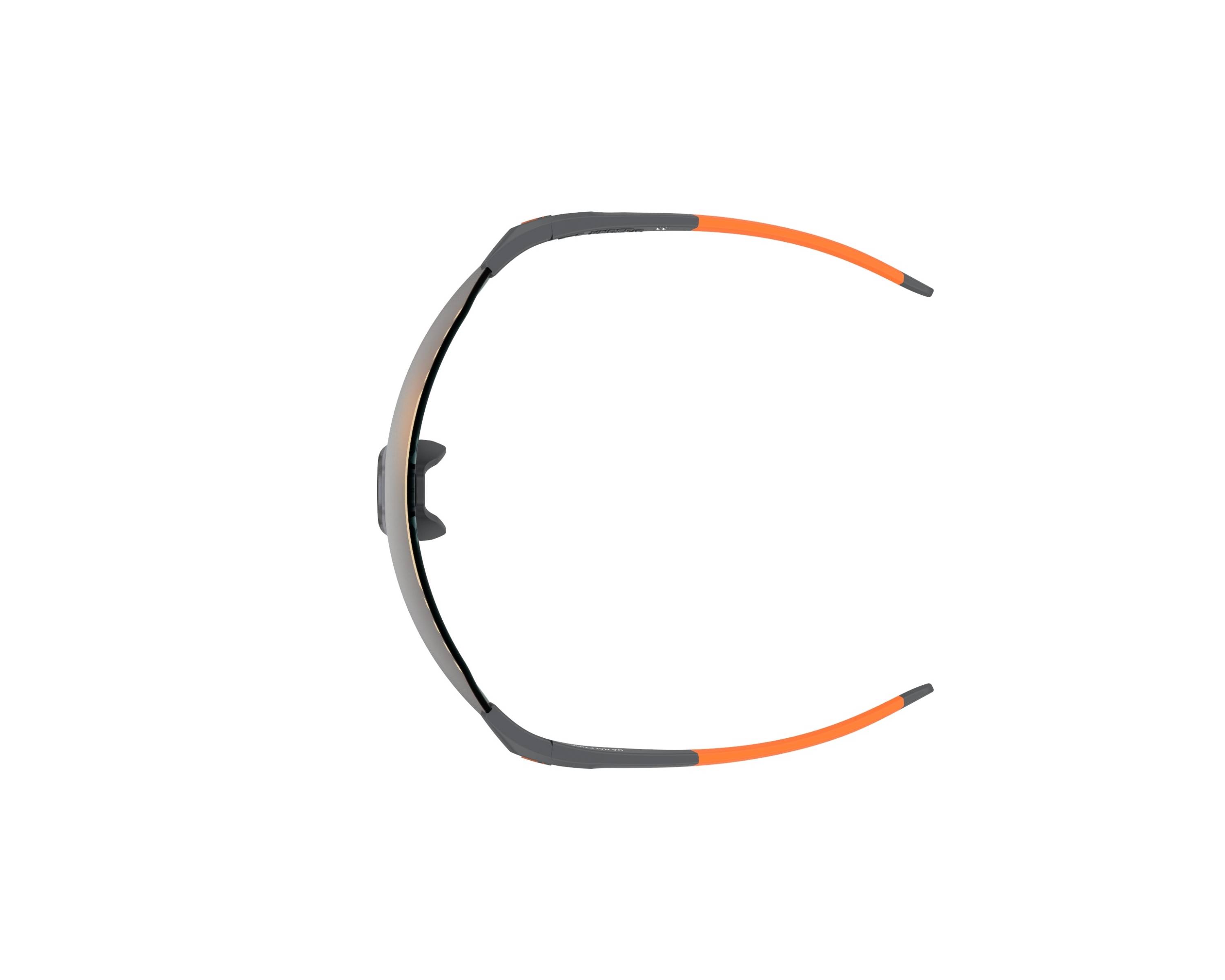 Under Armour UA-HALFTIME 2M8/50  - grau orange 360-Grad-Ansicht 5