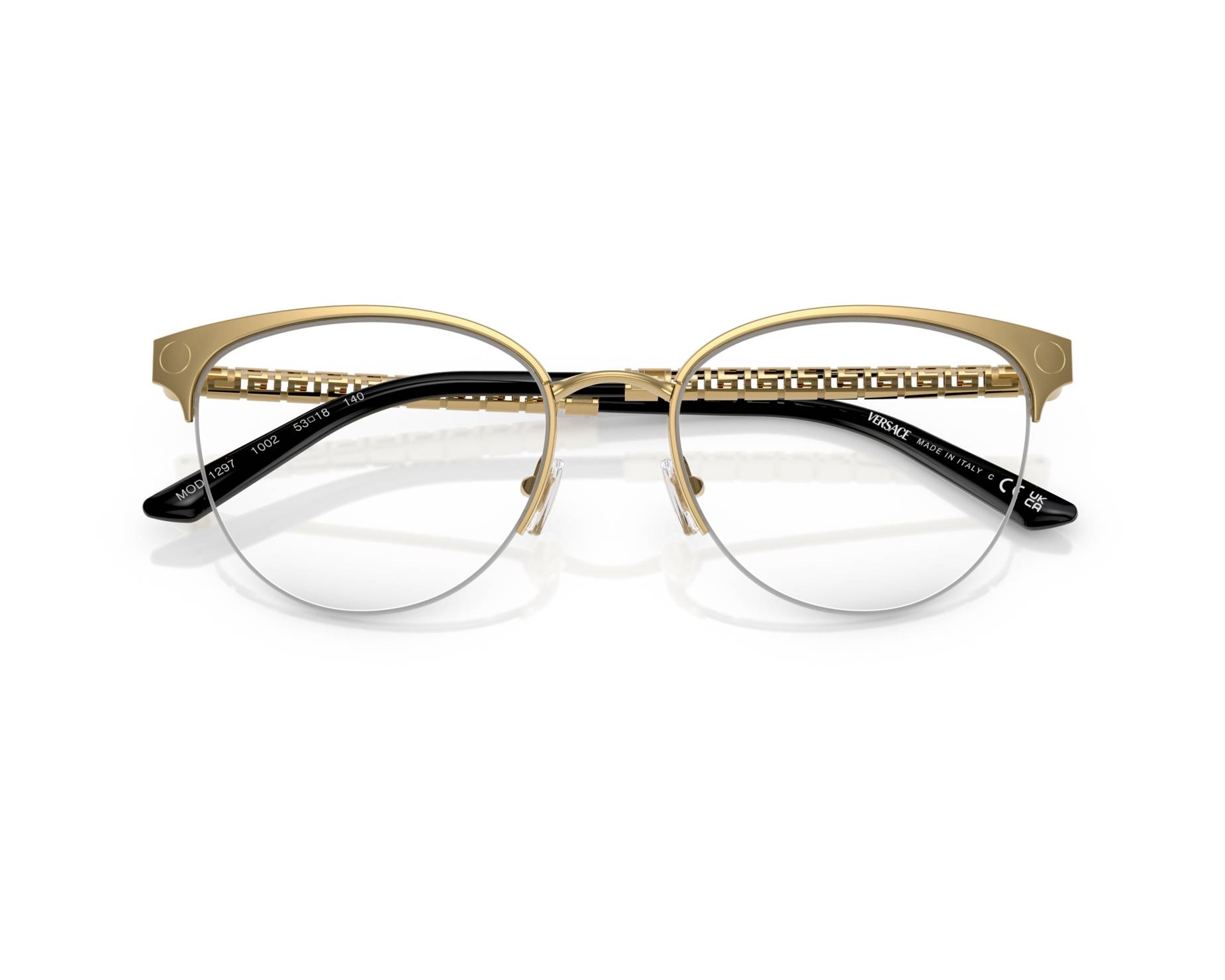 Versace VE1297 1002 53-18 Or  Vorderansicht