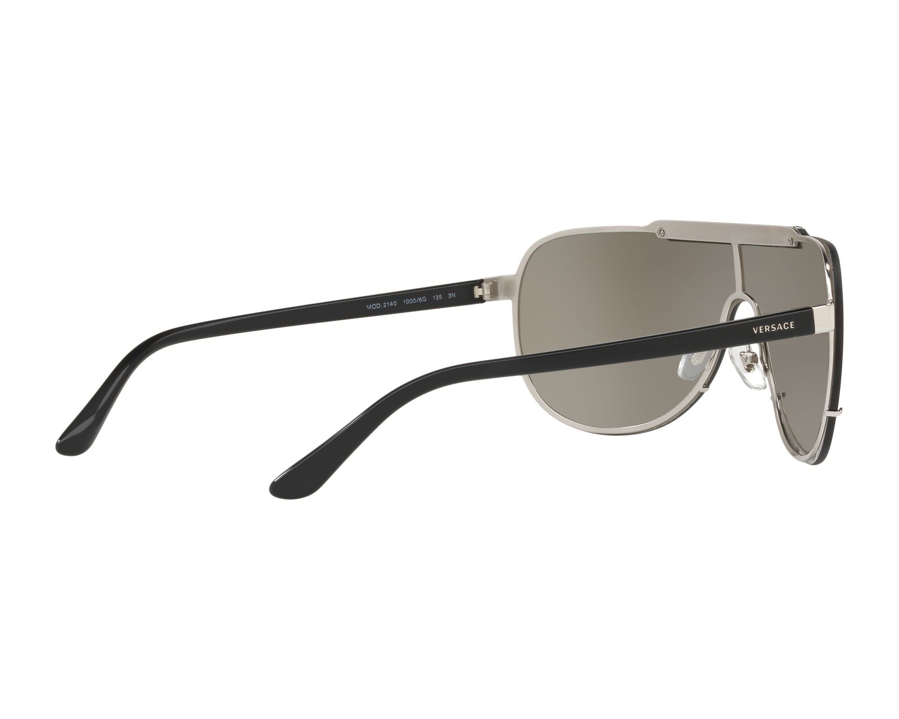 Versace VE-2140 10006G 67-16 silber schwarz 360-Grad-Ansicht 9