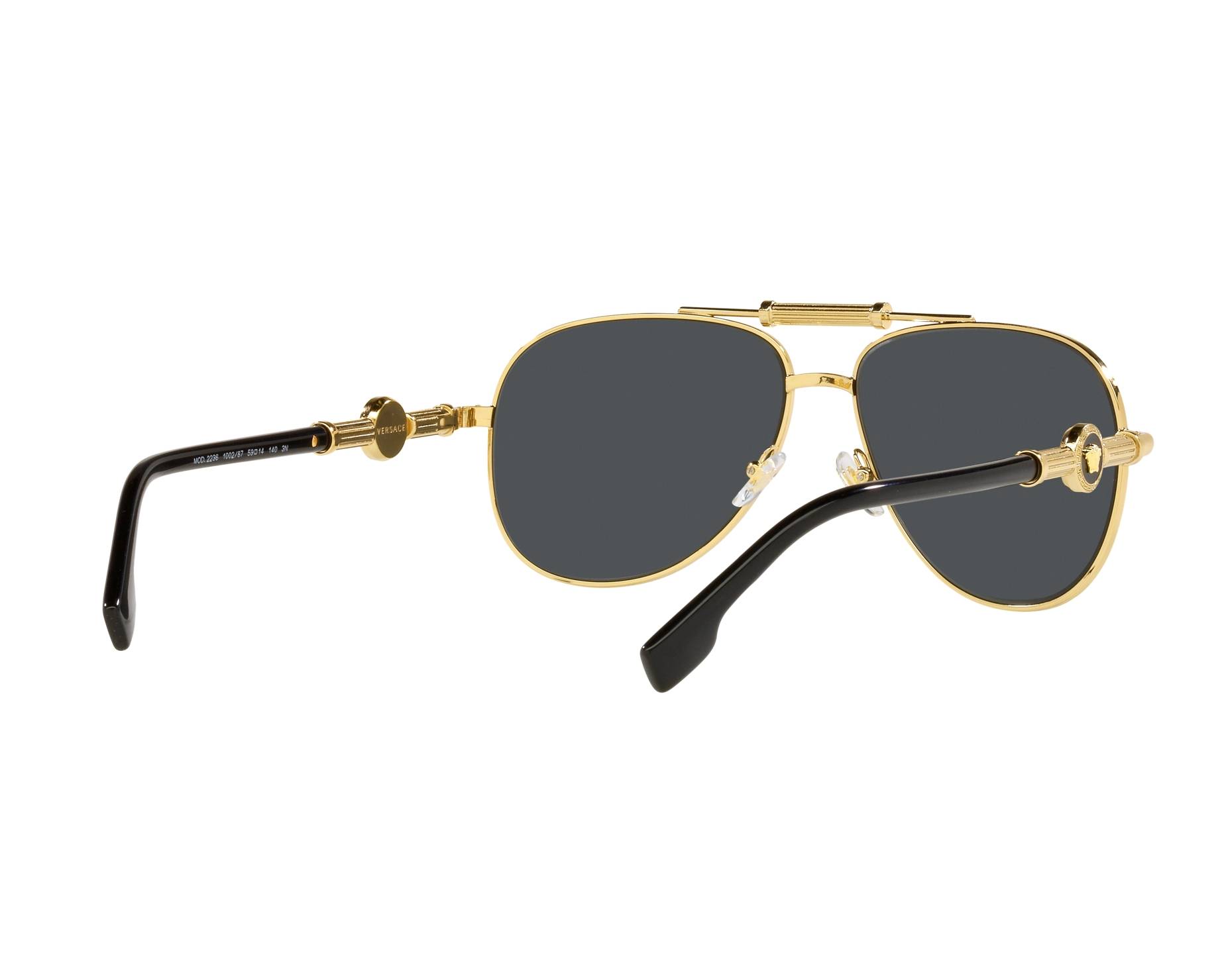 Versace VE2236 100287 59-14 gold  360-Grad-Ansicht 9