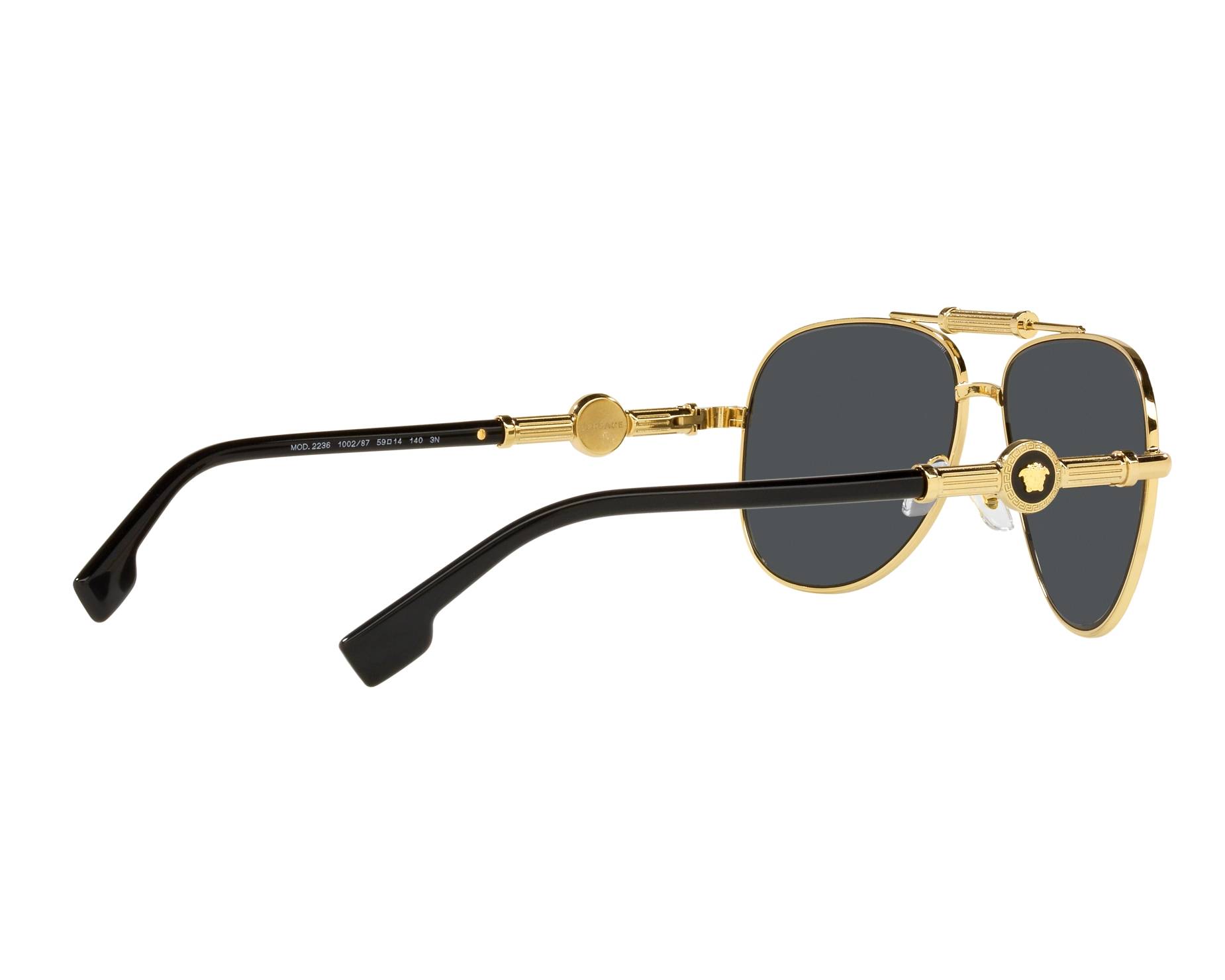 Versace VE2236 100287 59-14 gold  360-Grad-Ansicht 10