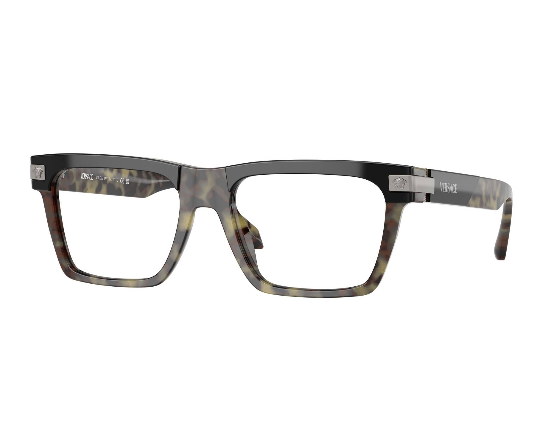Versace VE3354 5456 55-18 Havana  360-Grad-Ansicht 1