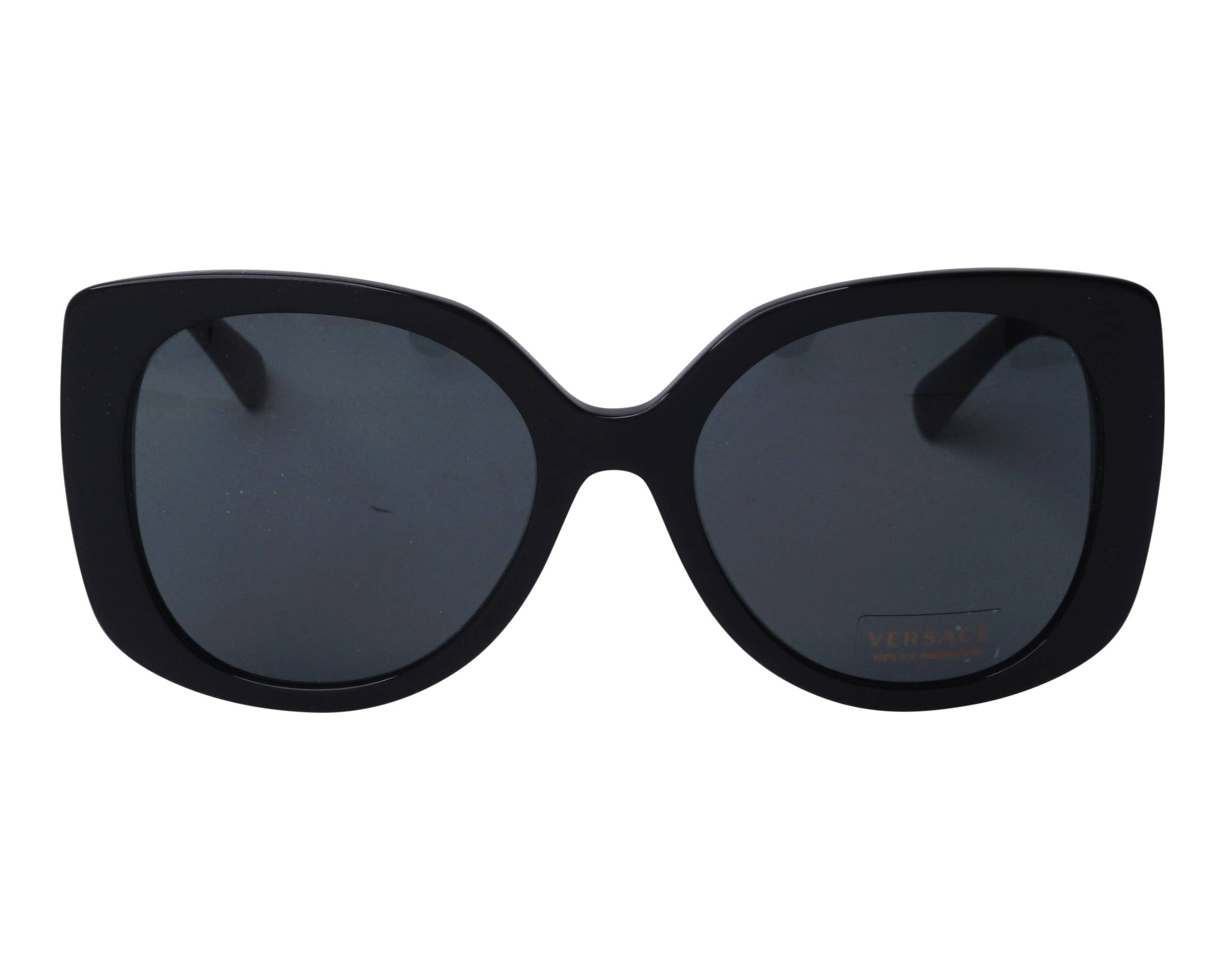 Versace VE4387 GB1/87 56-19 schwarz  Vorderansicht