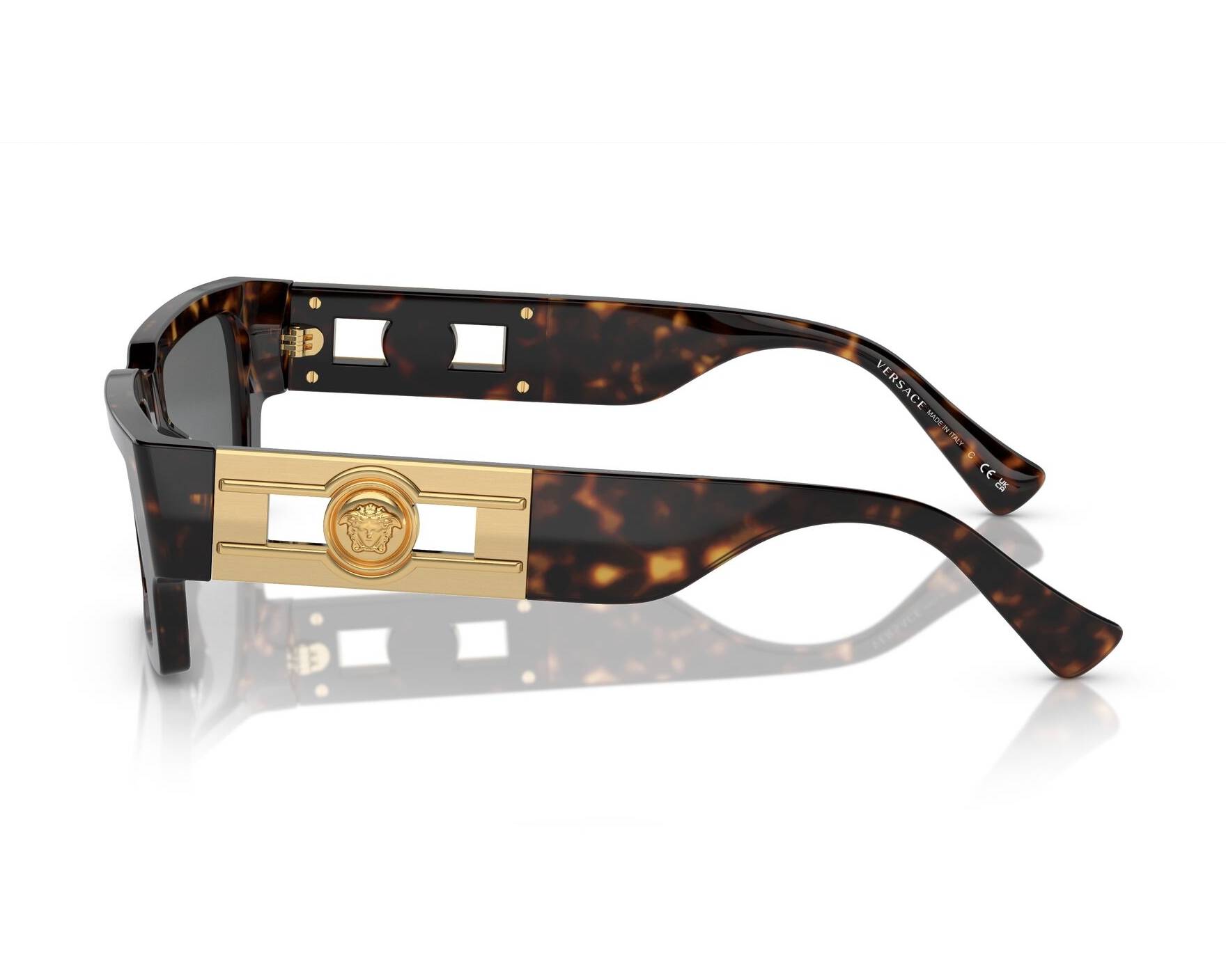 Versace VE4459 108/87 54-18 Havana  360-Grad-Ansicht 6