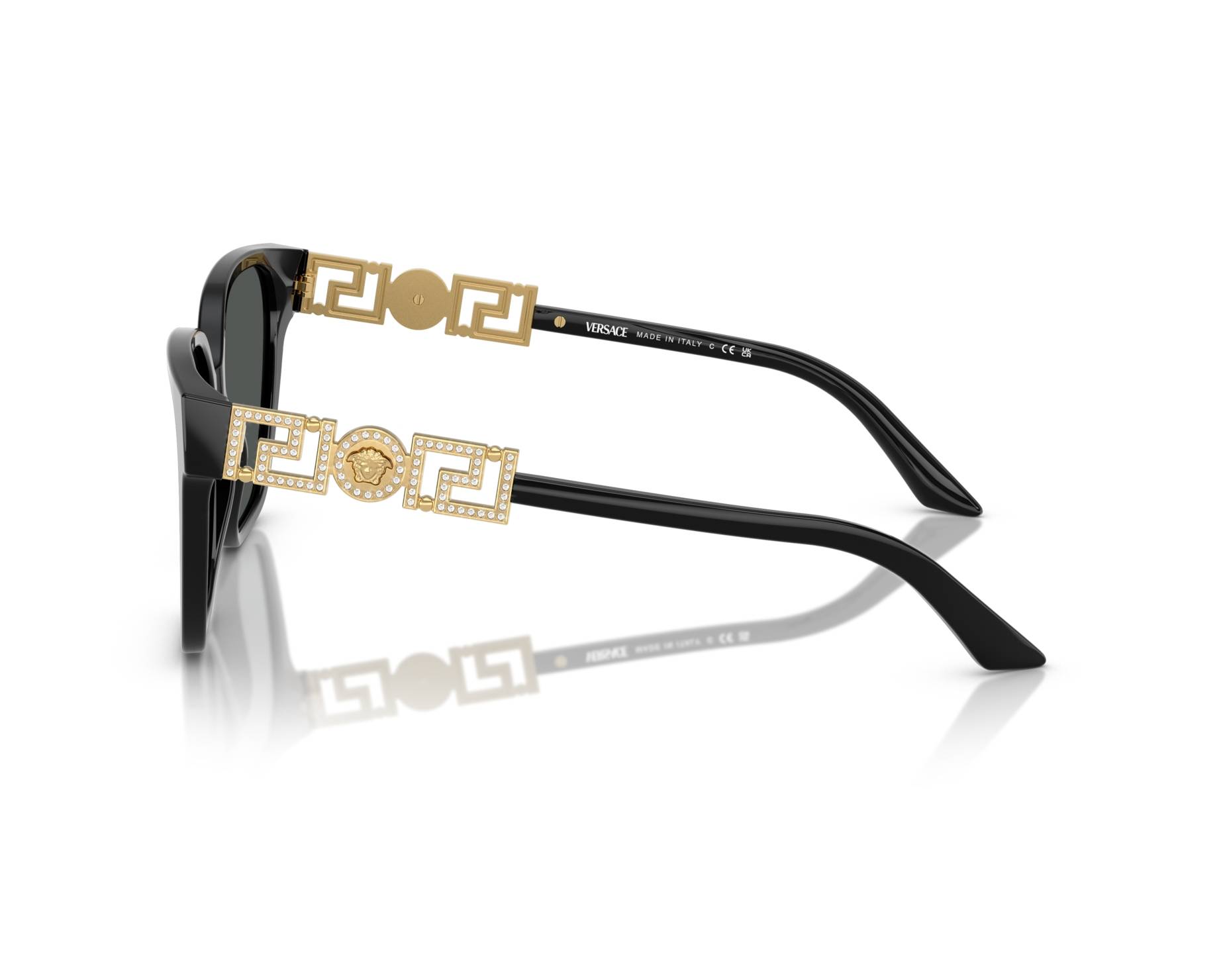Versace VE4471B GB1/87 56-16 Black  360-Grad-Ansicht 4