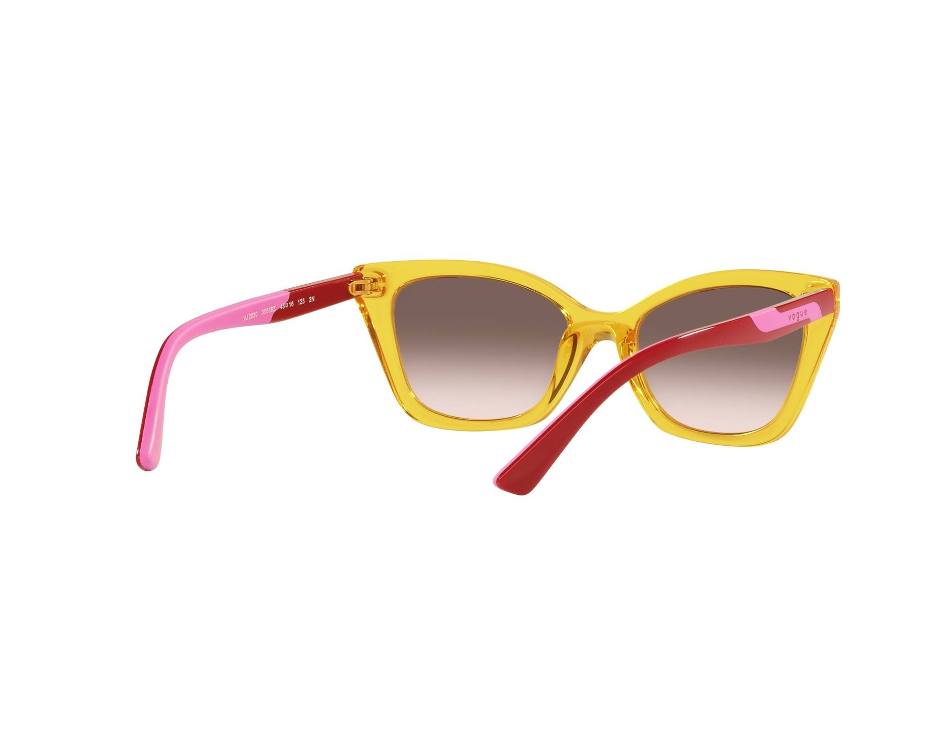 Vogue Eyewear VJ2020 30638Z 48-16 Yellow  360-Grad-Ansicht 9