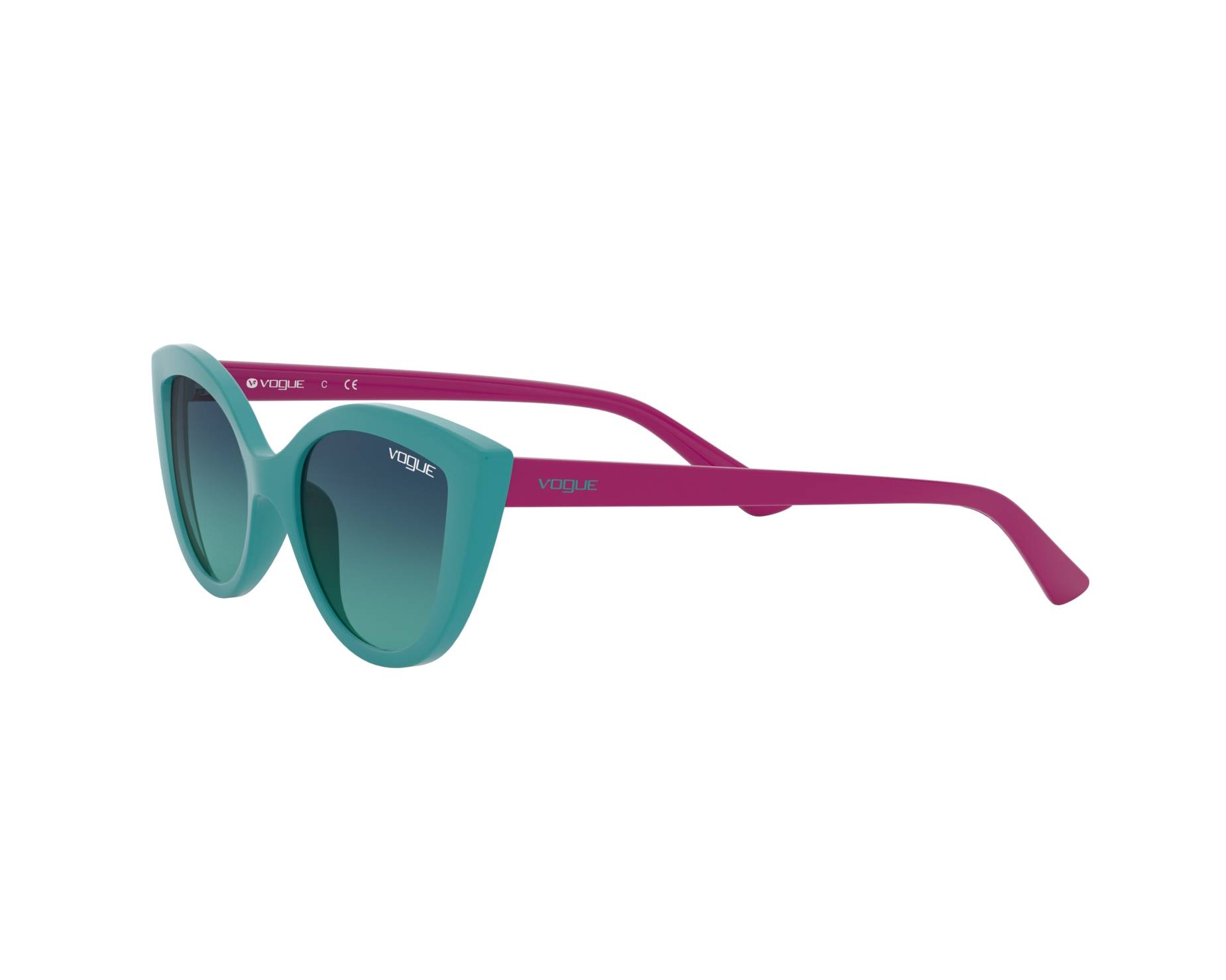 Vogue Eyewear VJ2003 27744S 46-17 grün  360-Grad-Ansicht 4