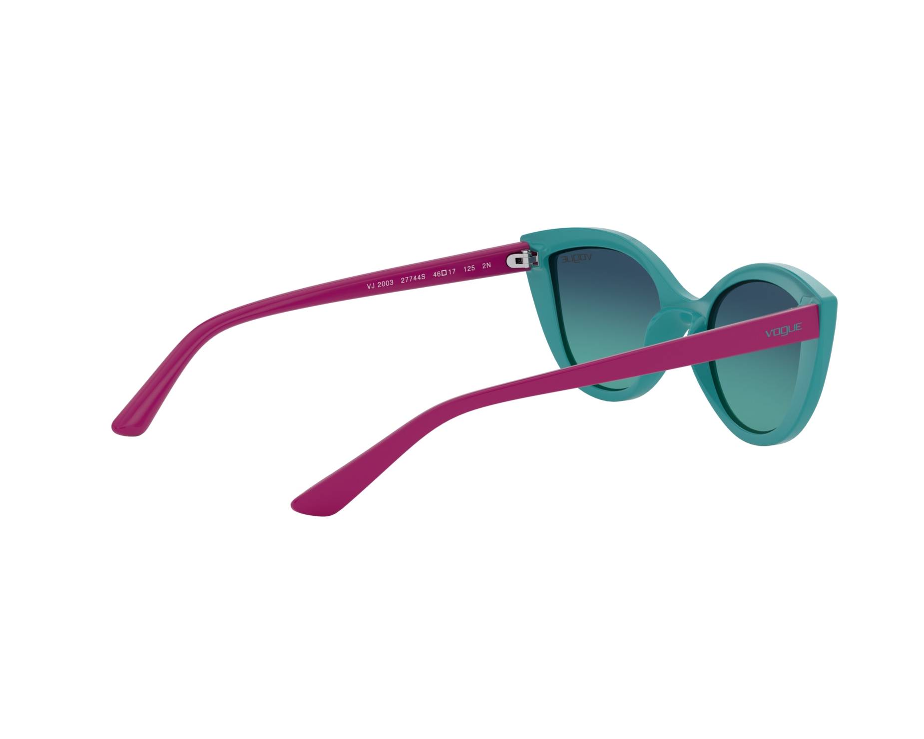 Vogue Eyewear VJ2003 27744S 46-17 grün  360-Grad-Ansicht 10
