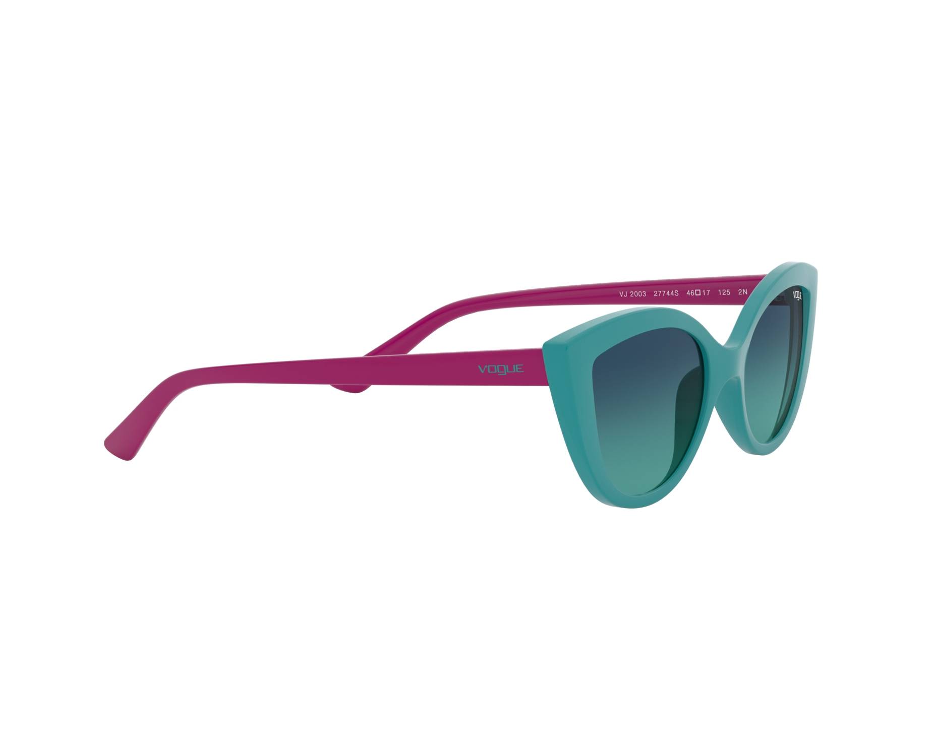 Vogue Eyewear VJ2003 27744S 46-17 grün  360-Grad-Ansicht 12