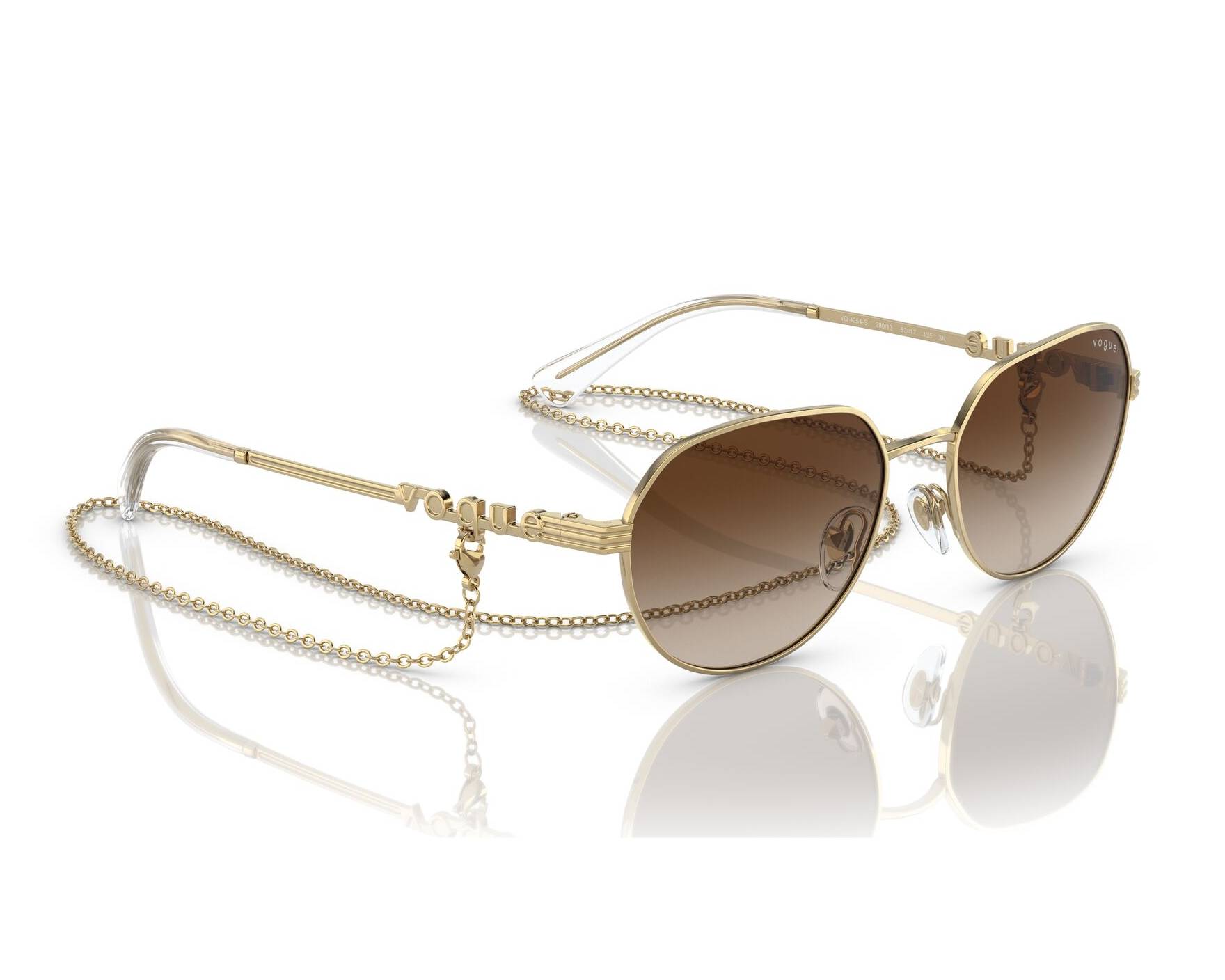Vogue Eyewear VO4254S 280/13 - gold  360-Grad-Ansicht 3