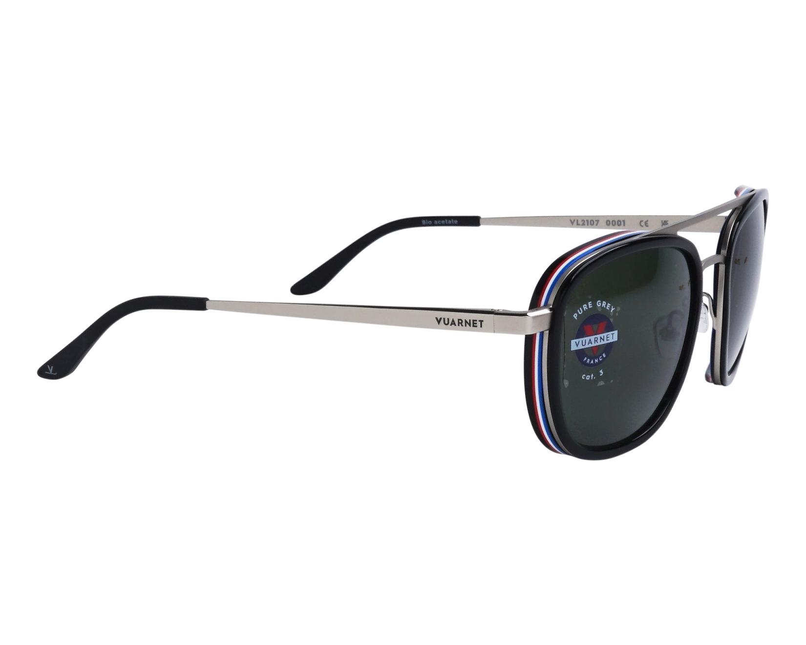 Vuarnet VL-2107 0001-1121 - Noir Gunmetal Seitenansicht