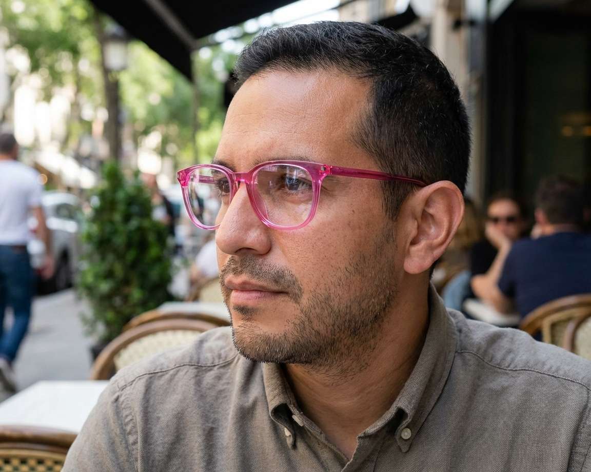 Yves Saint Laurent SL-38 VL1 52-16 Fuchsia  andere Ansicht