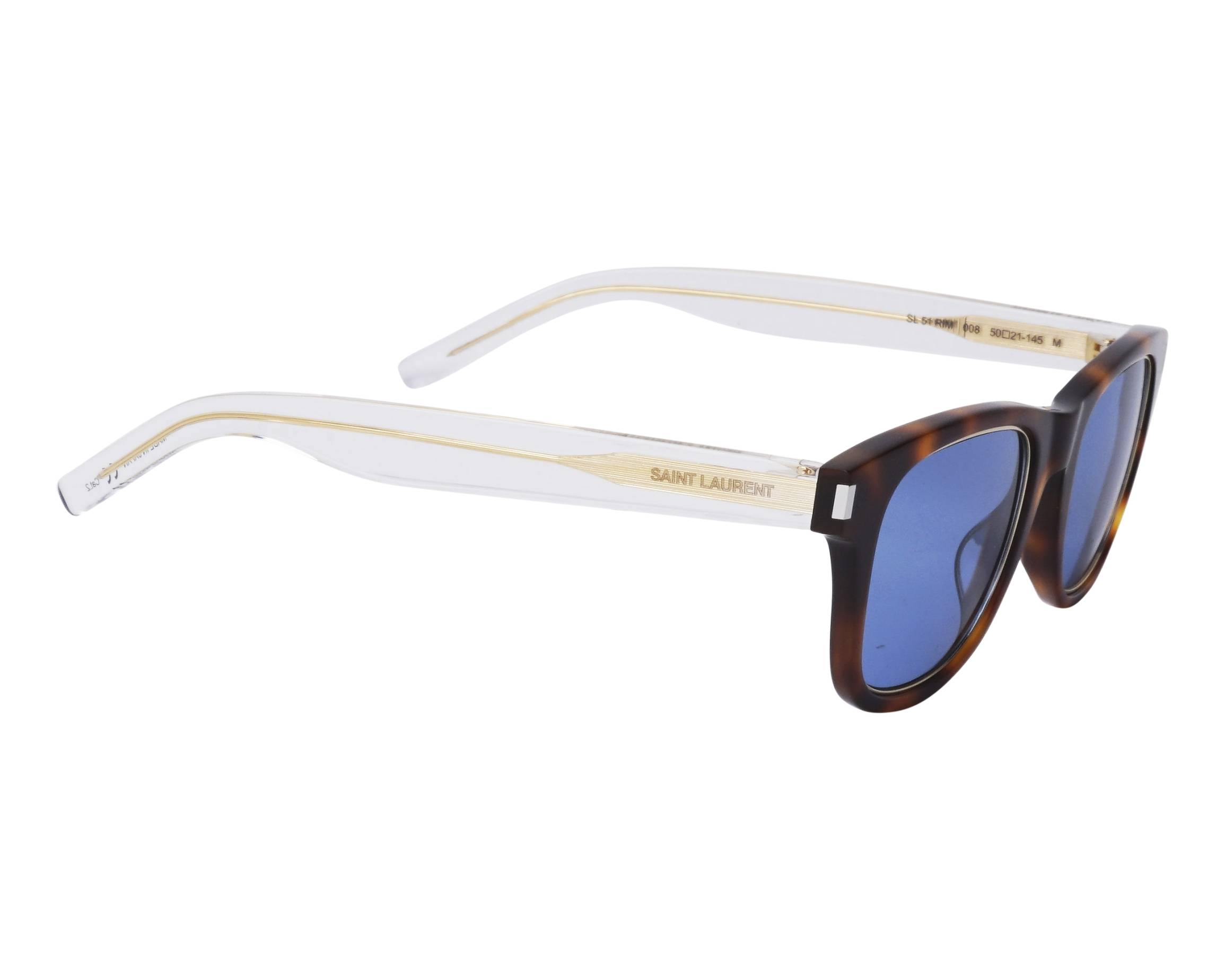 Yves Saint Laurent SL-51-RIM 008 50-21 havana  Seitenansicht