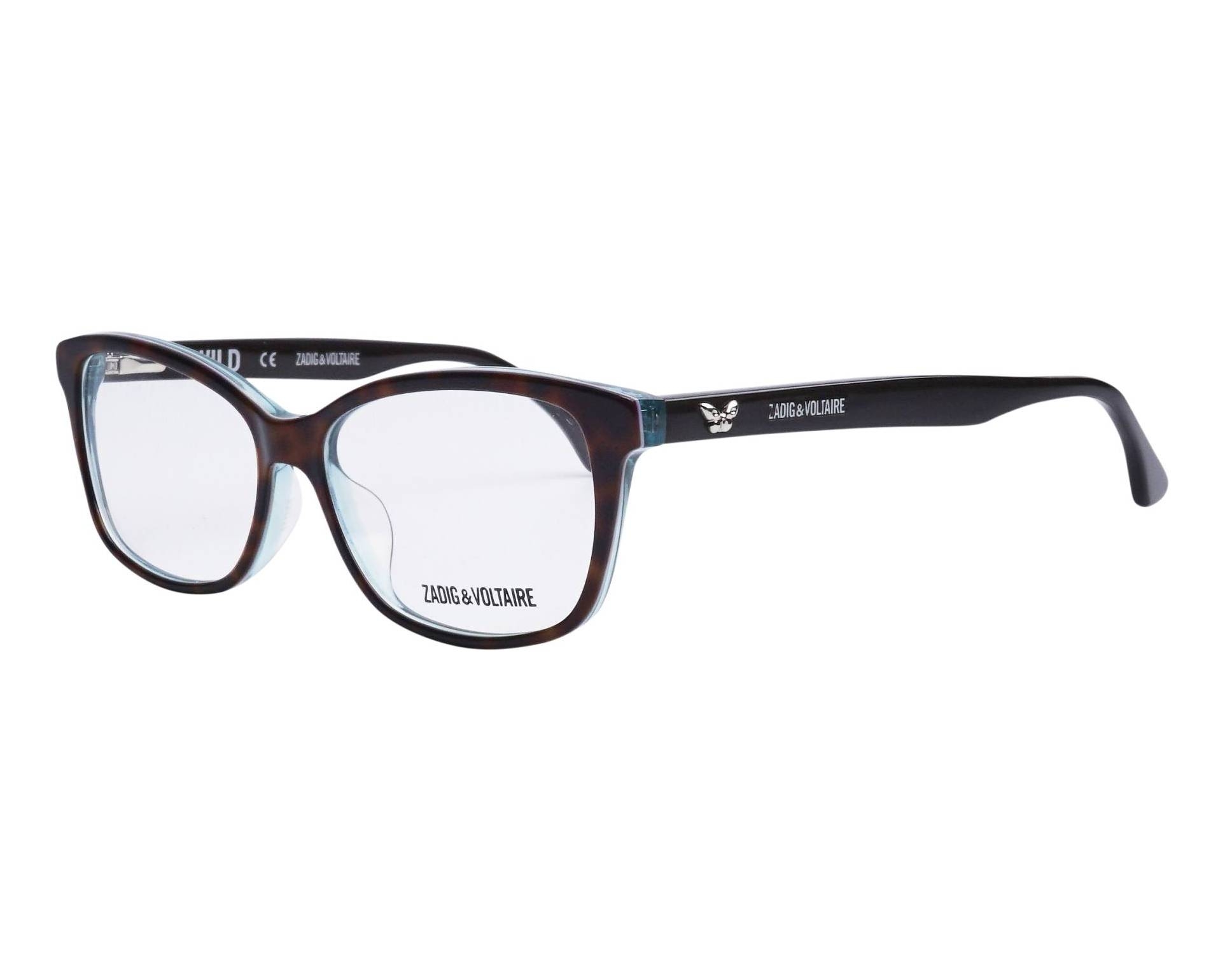 Zadig et Voltaire VZJ-002 0AM5 50-14 Havane Noir Profilansicht