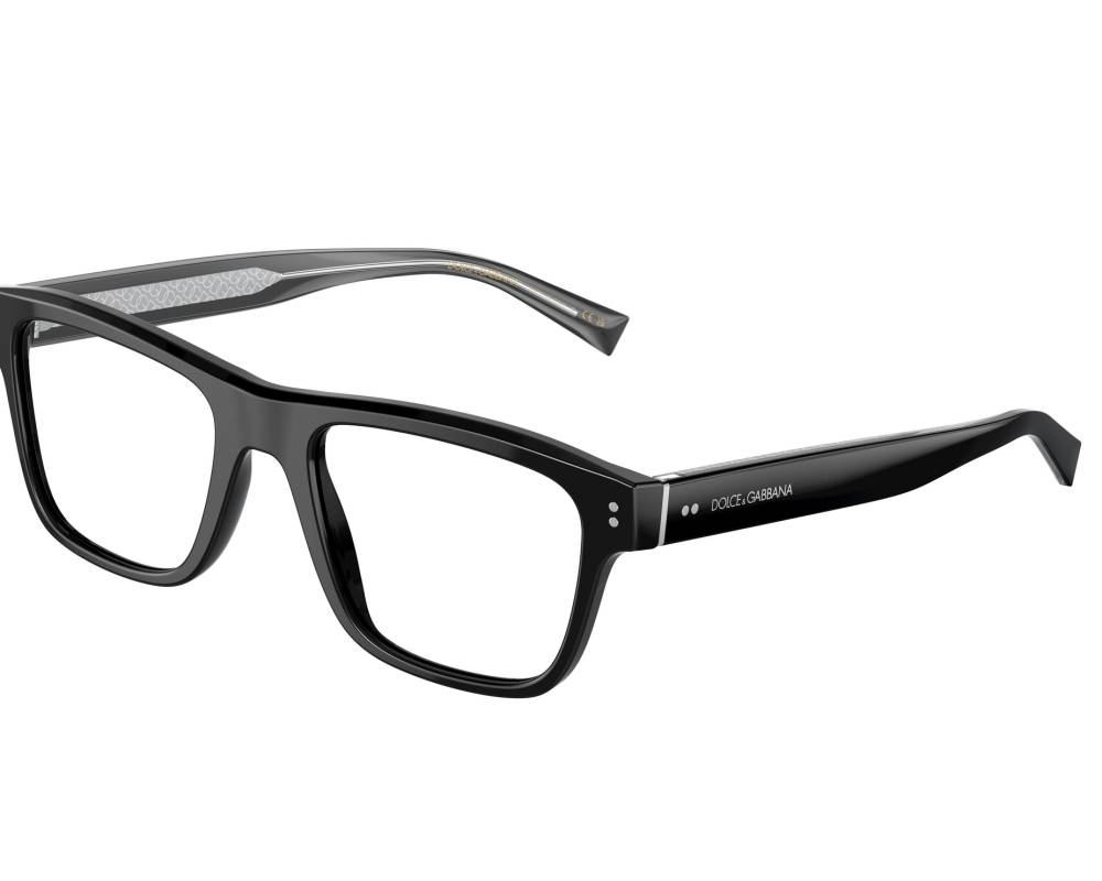 Dolce & Gabbana Dolce & Gabbana DG3362 501 53-20 schwarz  360-Grad-Ansicht 1